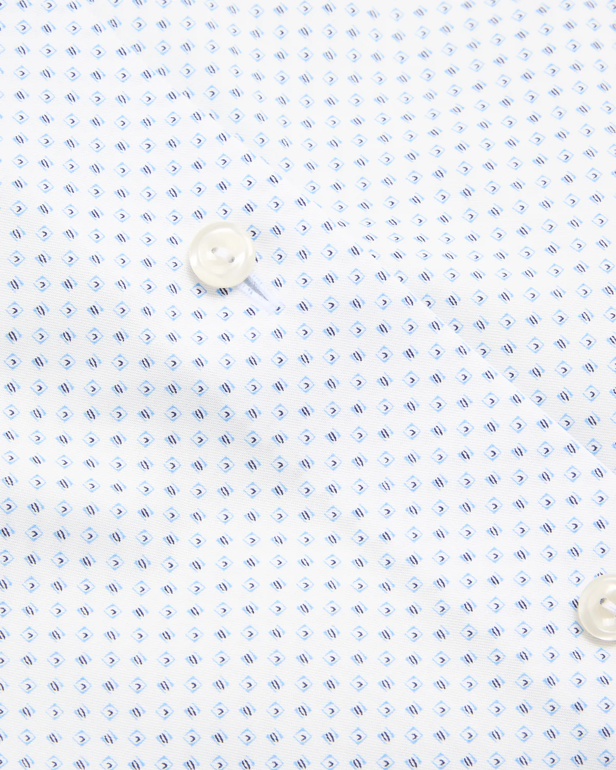 Geometric Print Contemporary Shirt - Image 4