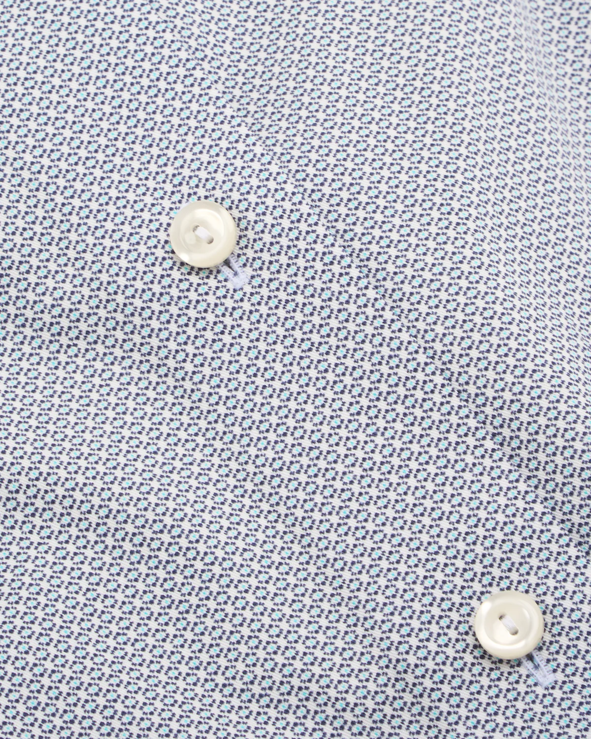 Geometric Slim Signature Twill Shirt - Image 4