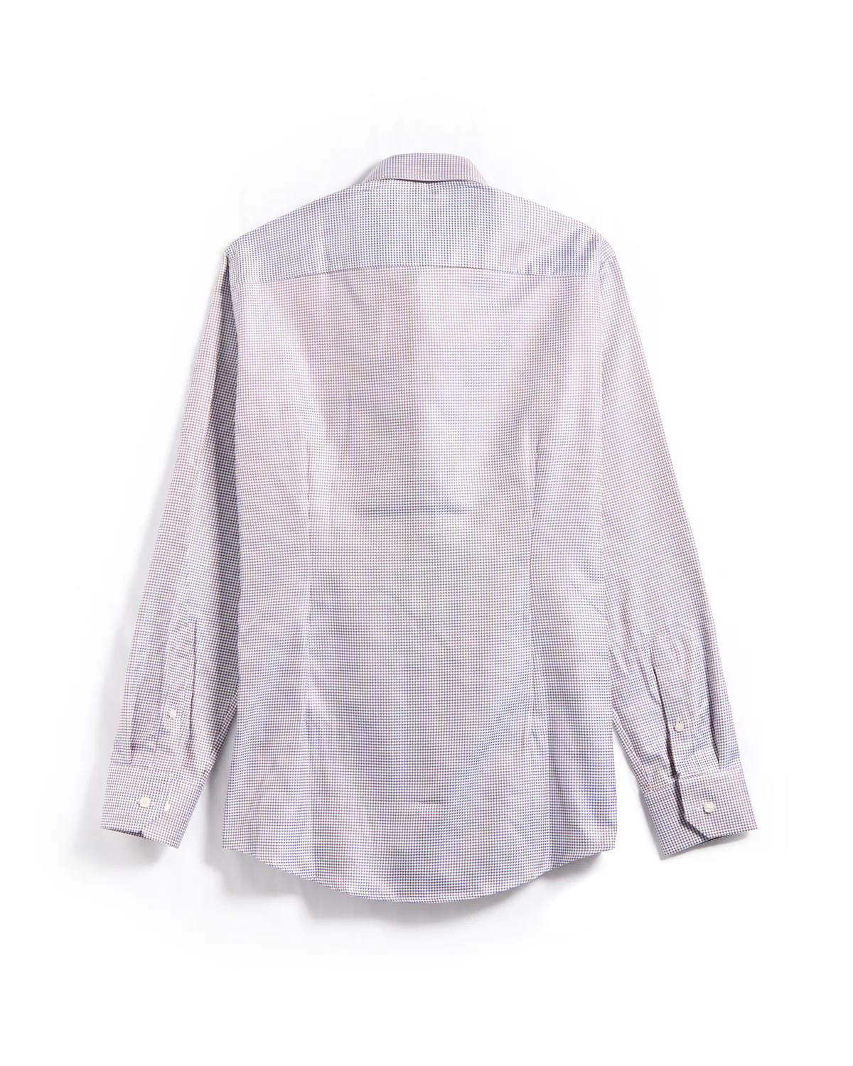 Houndstooth King Twill Slim Shirt - Image 3