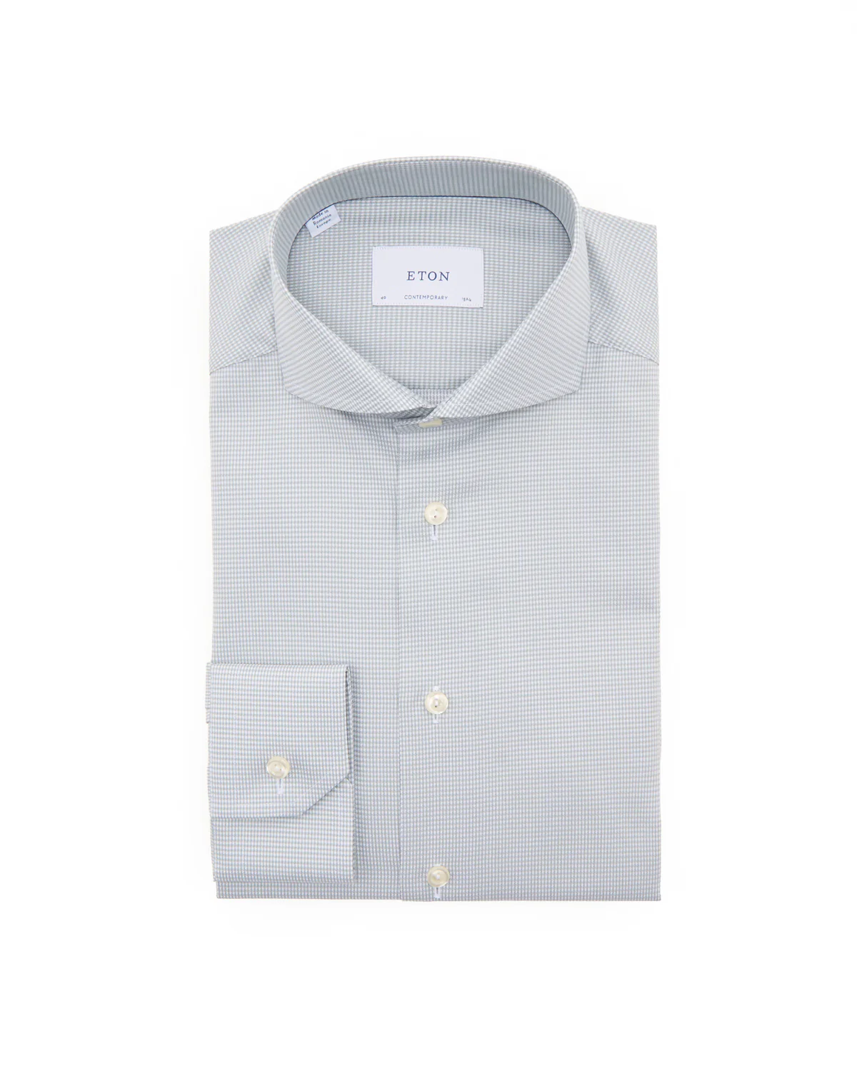 Houndstooth Signature Twill Contemporary Shirt
