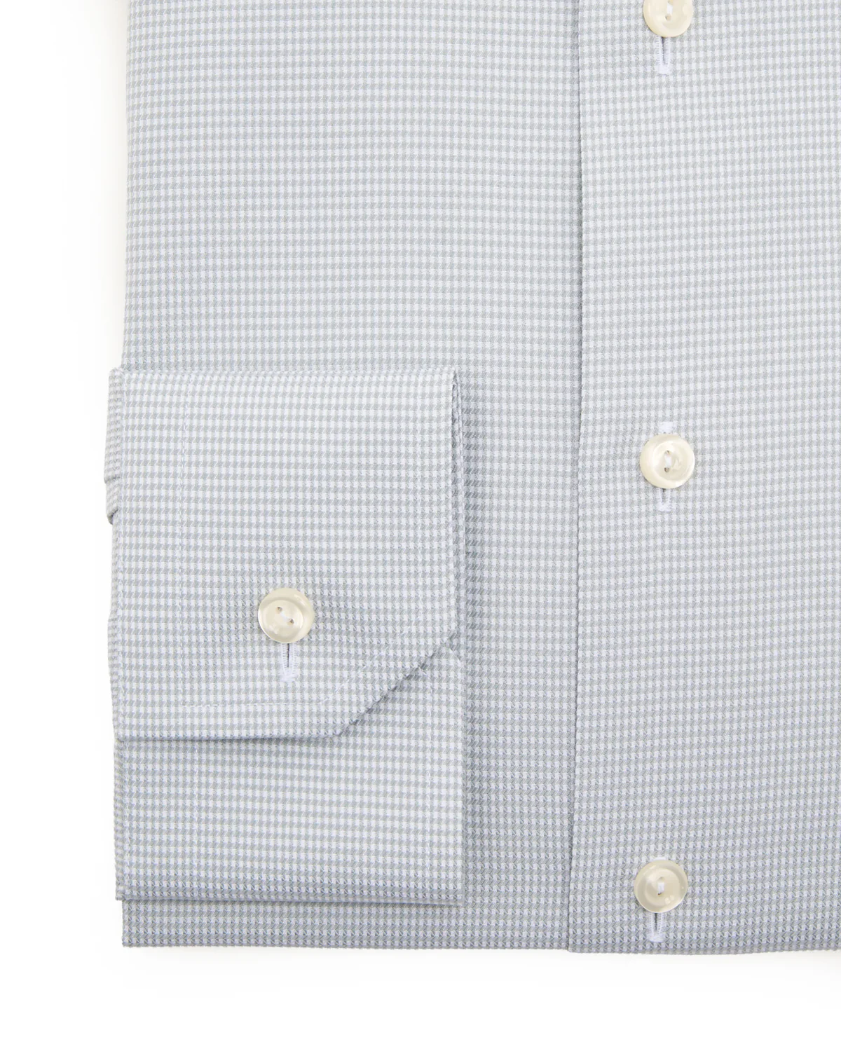 Houndstooth Signature Twill Contemporary Shirt - Image 3