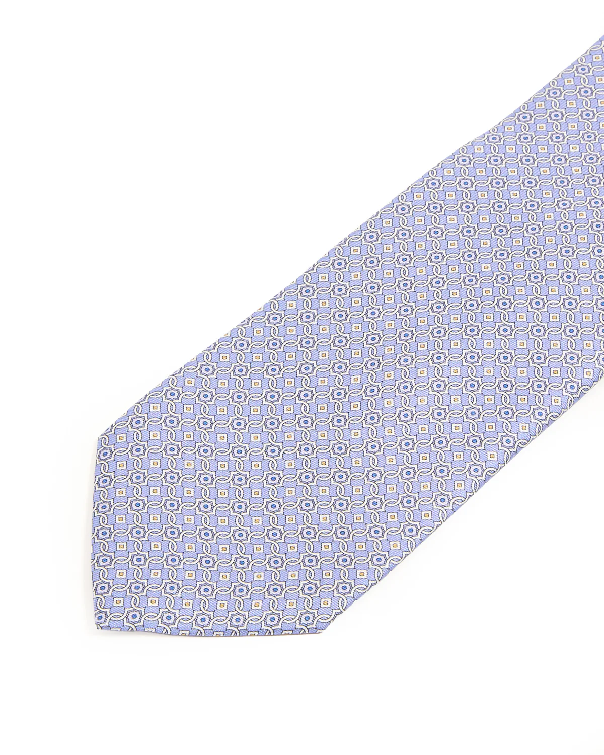 Medallion Printed Silk Tie - Image 3