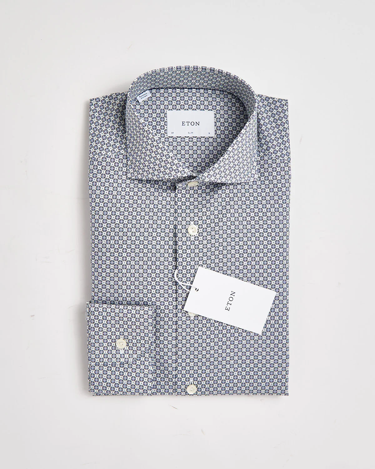 Medallion Signature Twill Slim Shirt