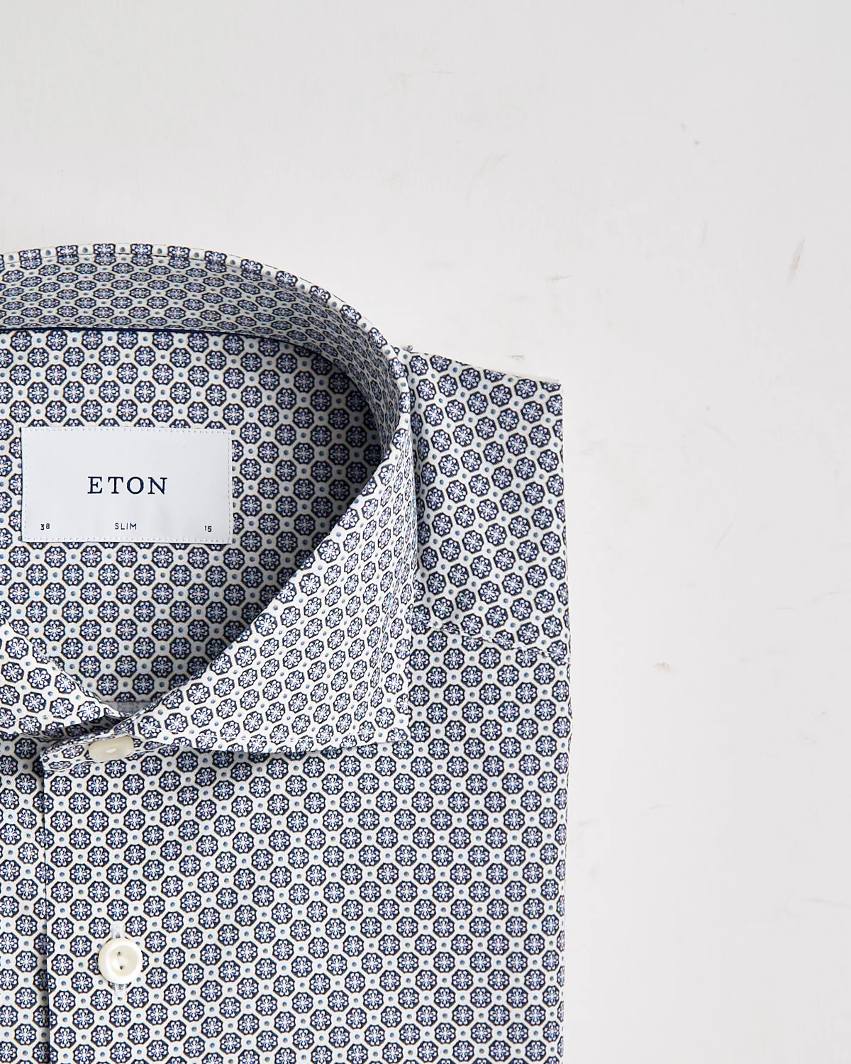 Medallion Signature Twill Slim Shirt - Image 3
