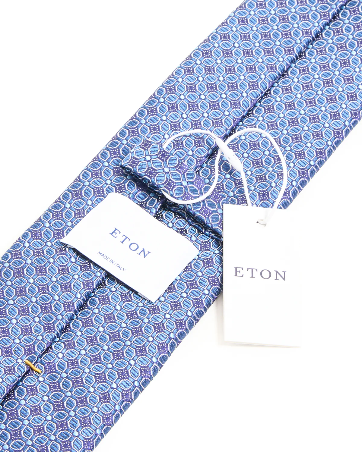 Medallion Woven Silk Tie - Image 2