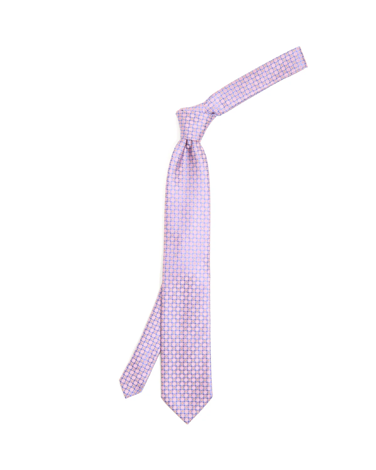 Medallion Woven Silk Tie