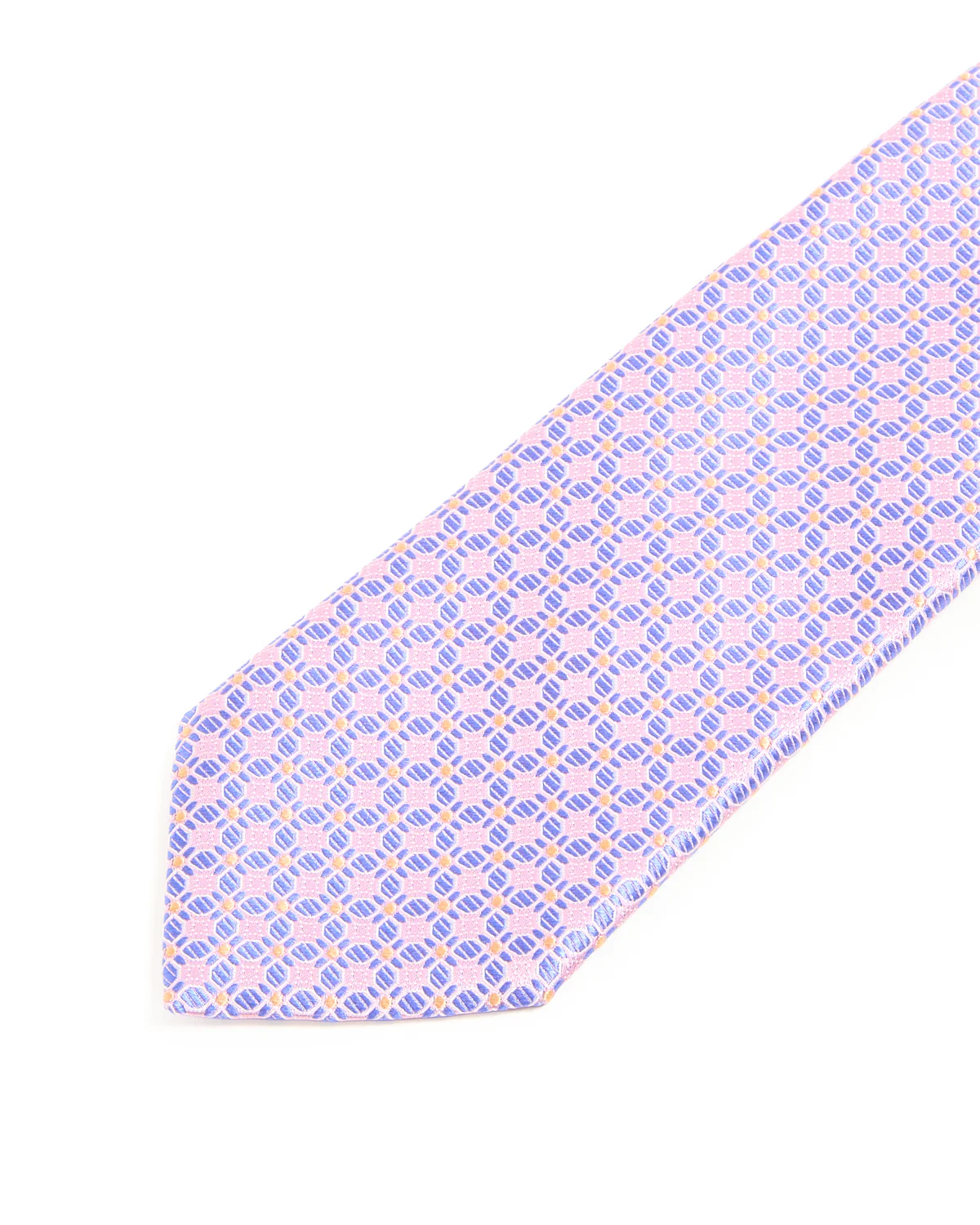 Medallion Woven Silk Tie - Image 3