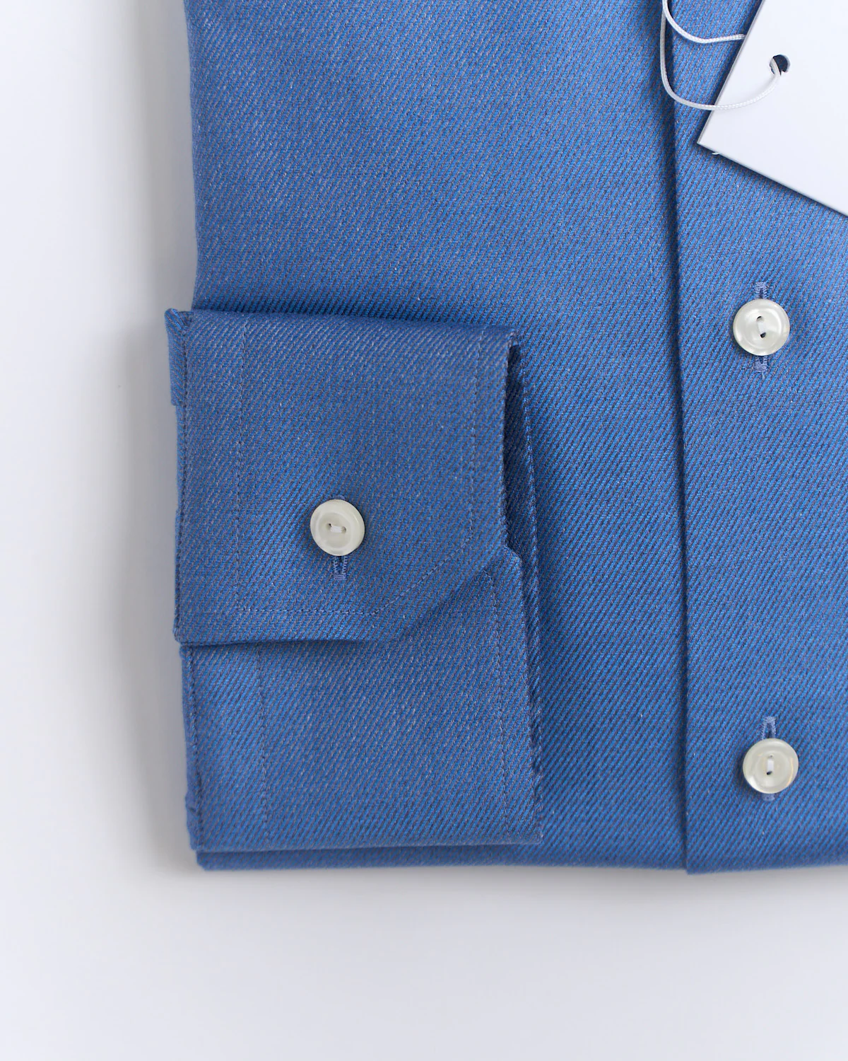 Melange Solid Slim Shirt - Image 2