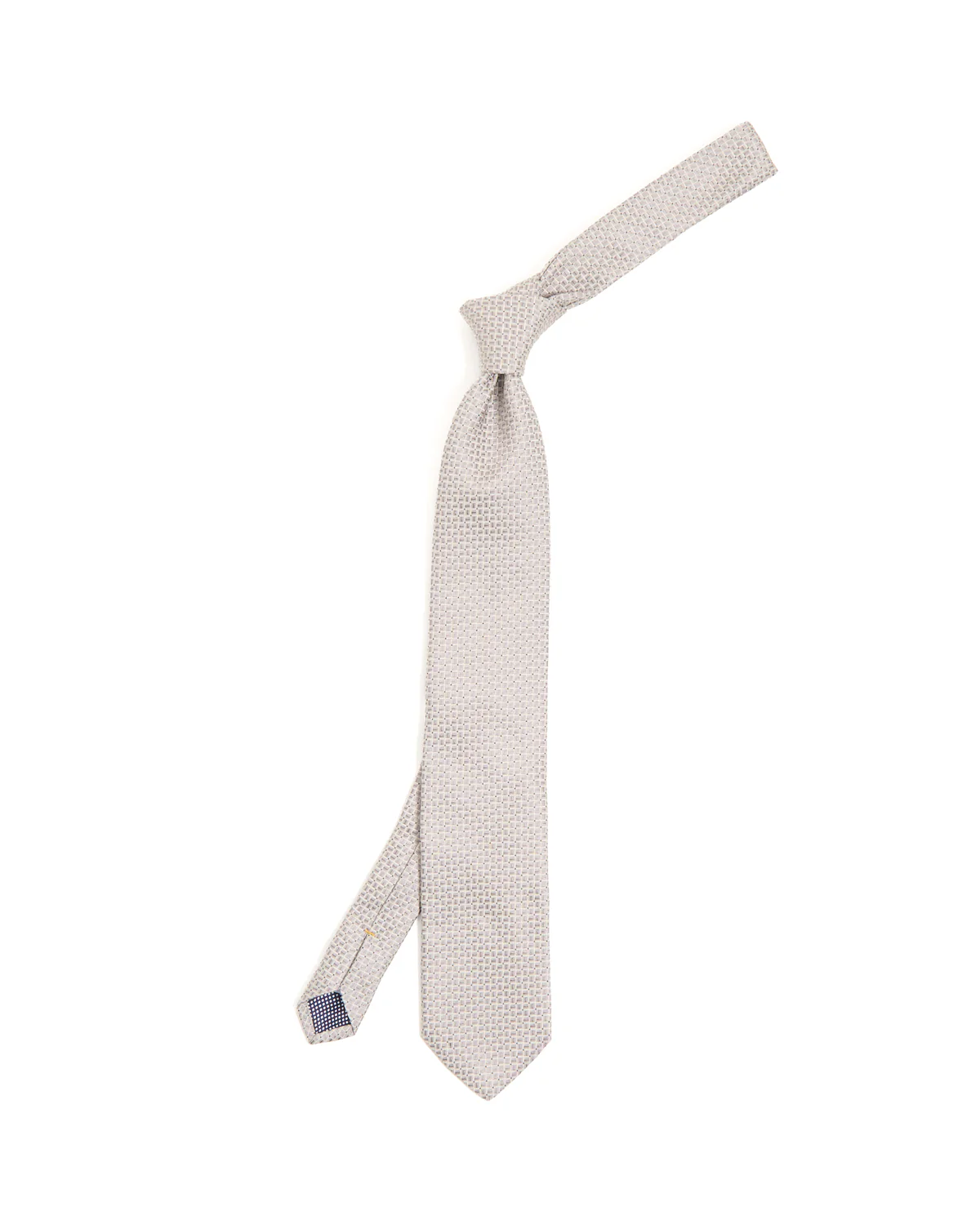 Micro Geometrical Woven Silk Tie