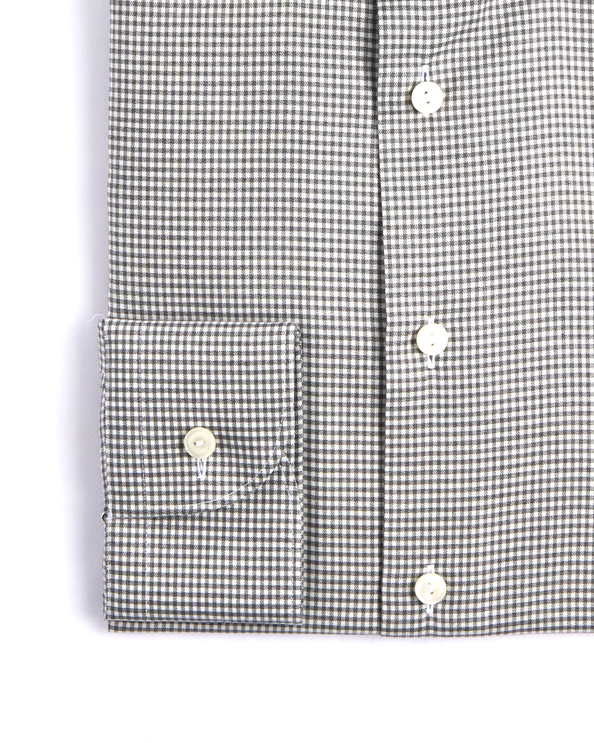 Mini Check Contemporary Flannel Shirt - Image 3