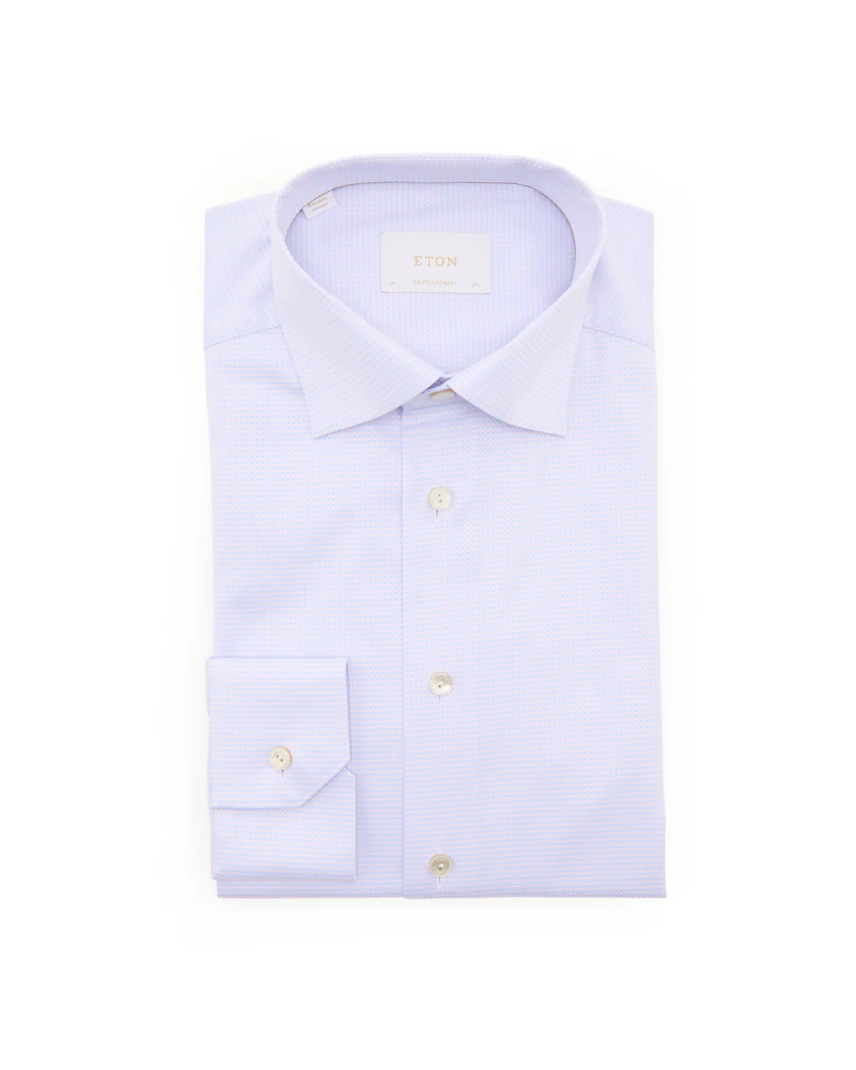 Mini Check Supima 120's Contemporary Shirt