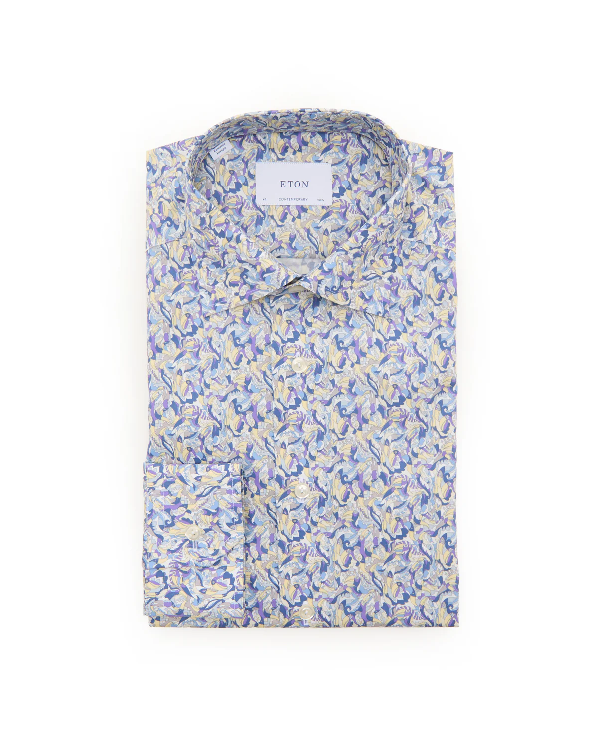 Motif Signature Twill Contemporary Shirt