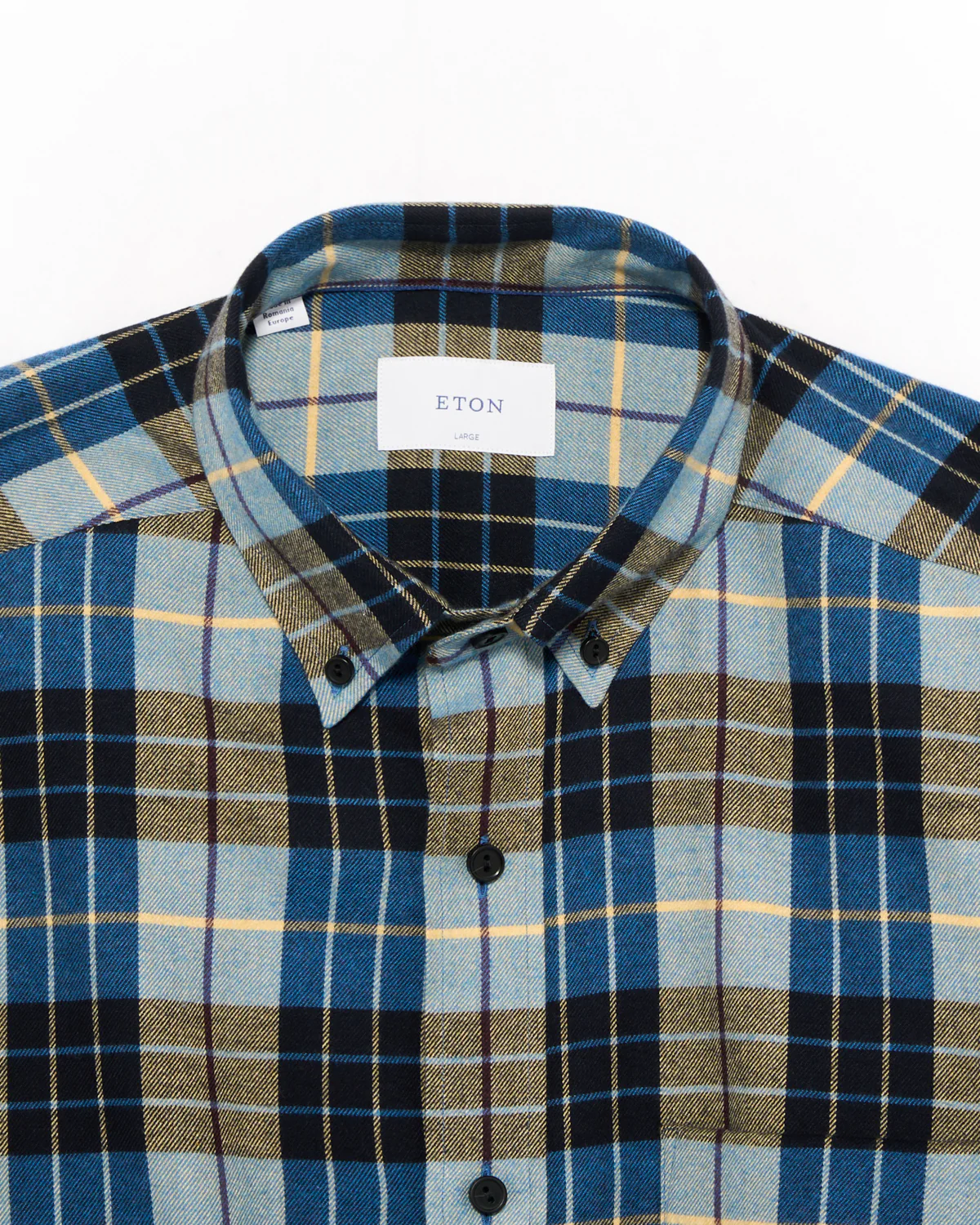 Plaid Flannel Casual Fit Shirt - Image 8