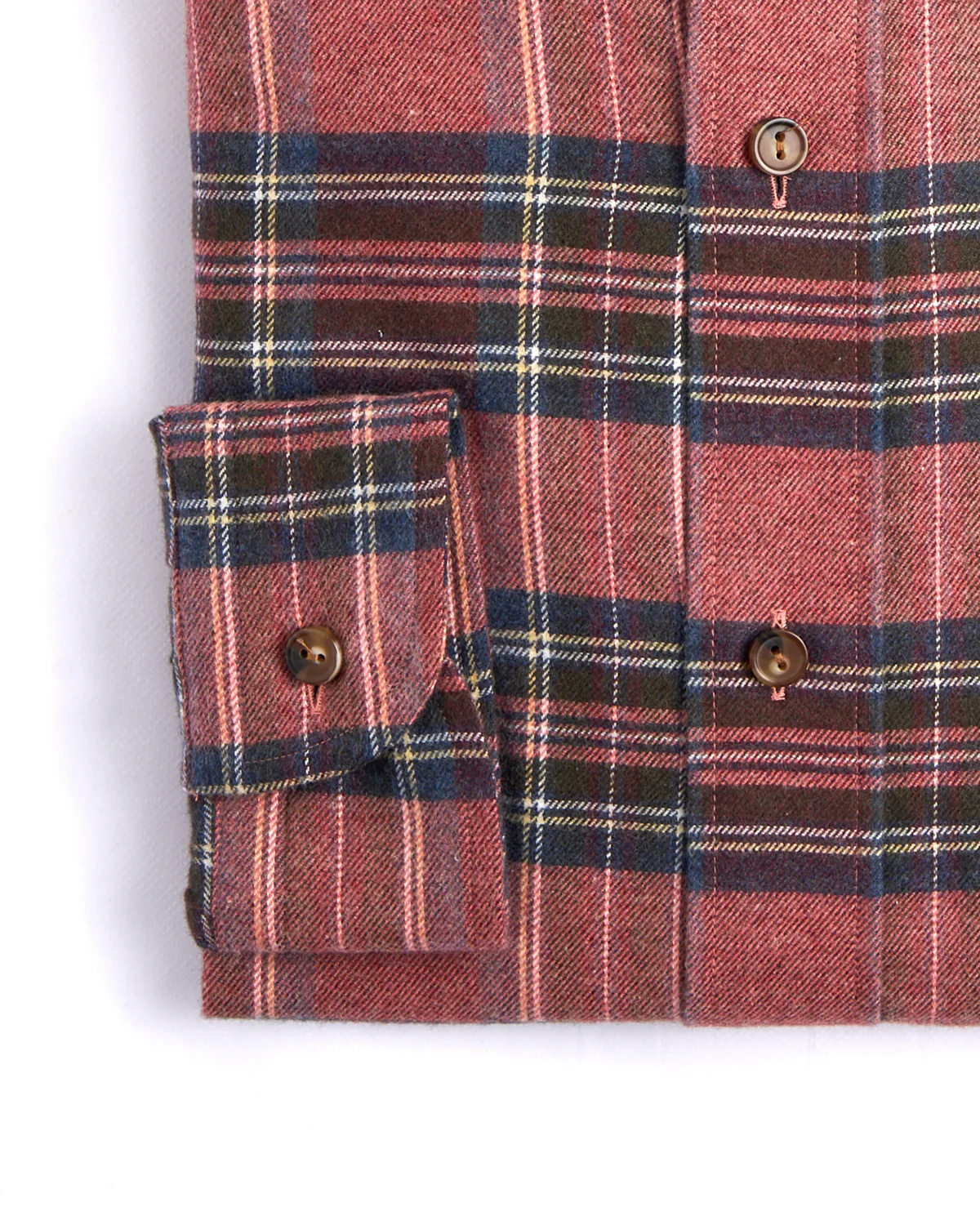 Plaid Flannel Casual Fit Shirt - Image 4