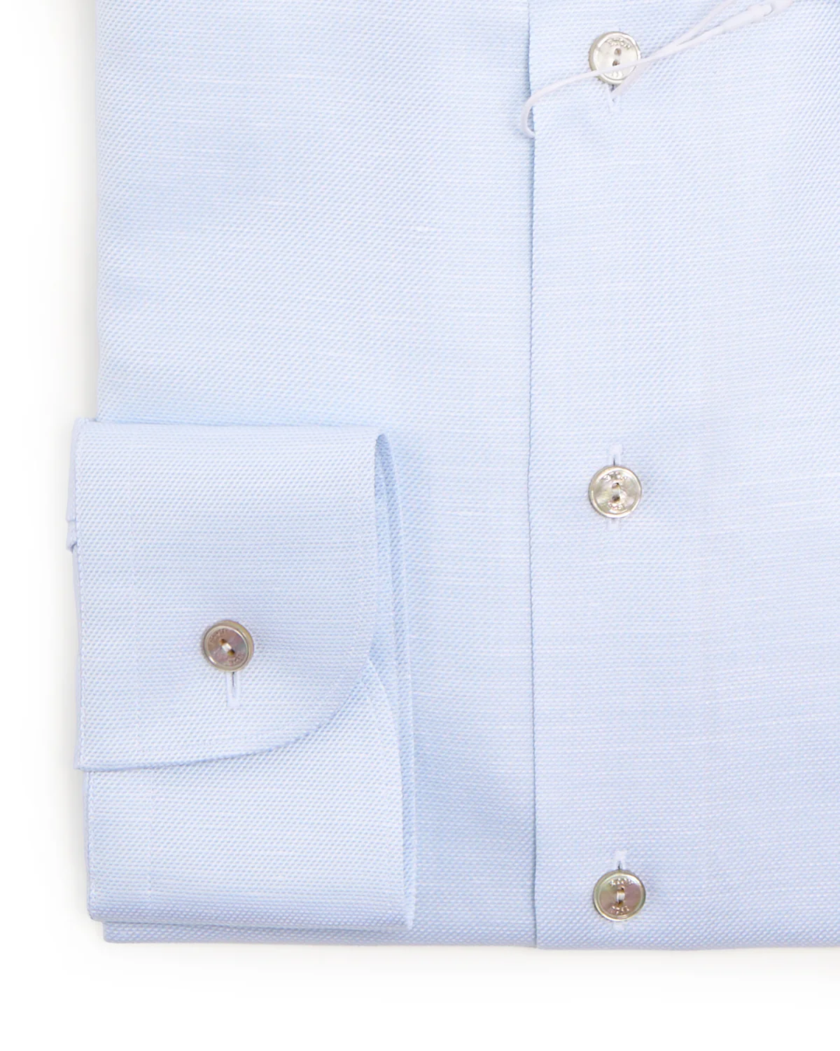 Semi Solid Cotton & Linen Contemporary Shirt - Image 3