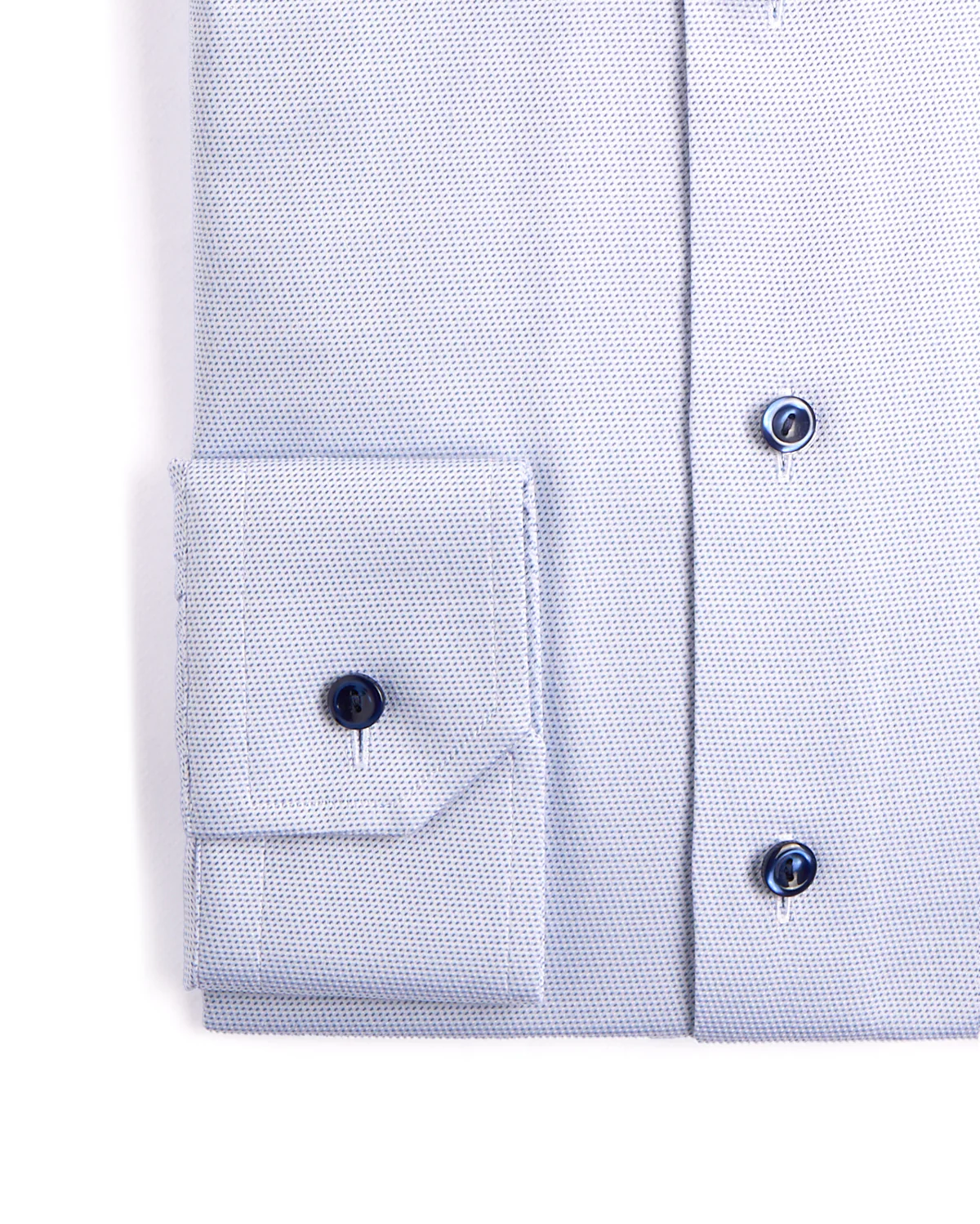 Semi Solid Cotton Tencel Contemporary Shirt - Image 3