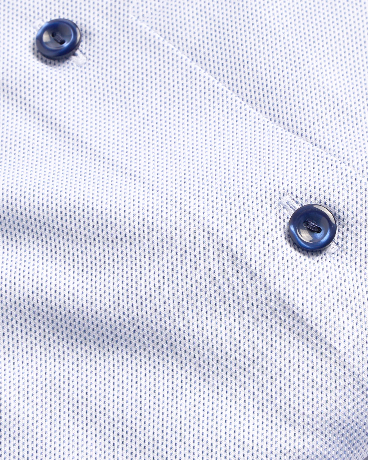 Semi Solid Cotton Tencel Slim Shirt - Image 4