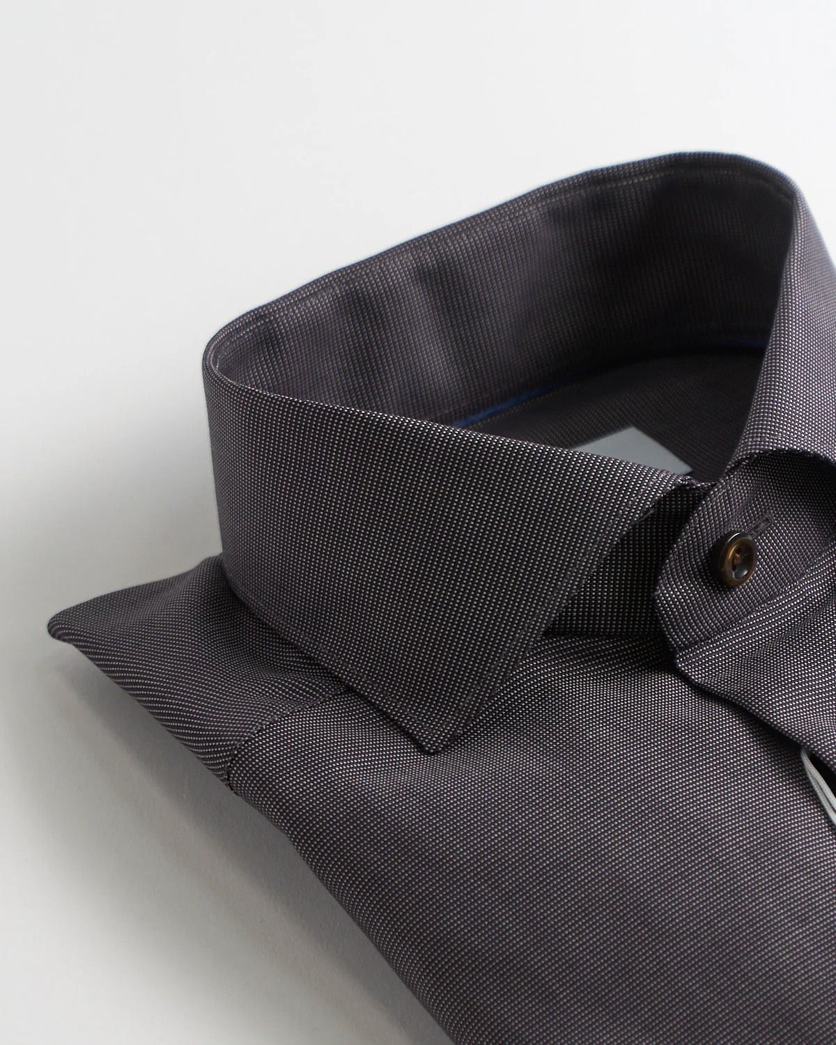 Semi Solid Signature Dobby Slim Shirt - Image 7