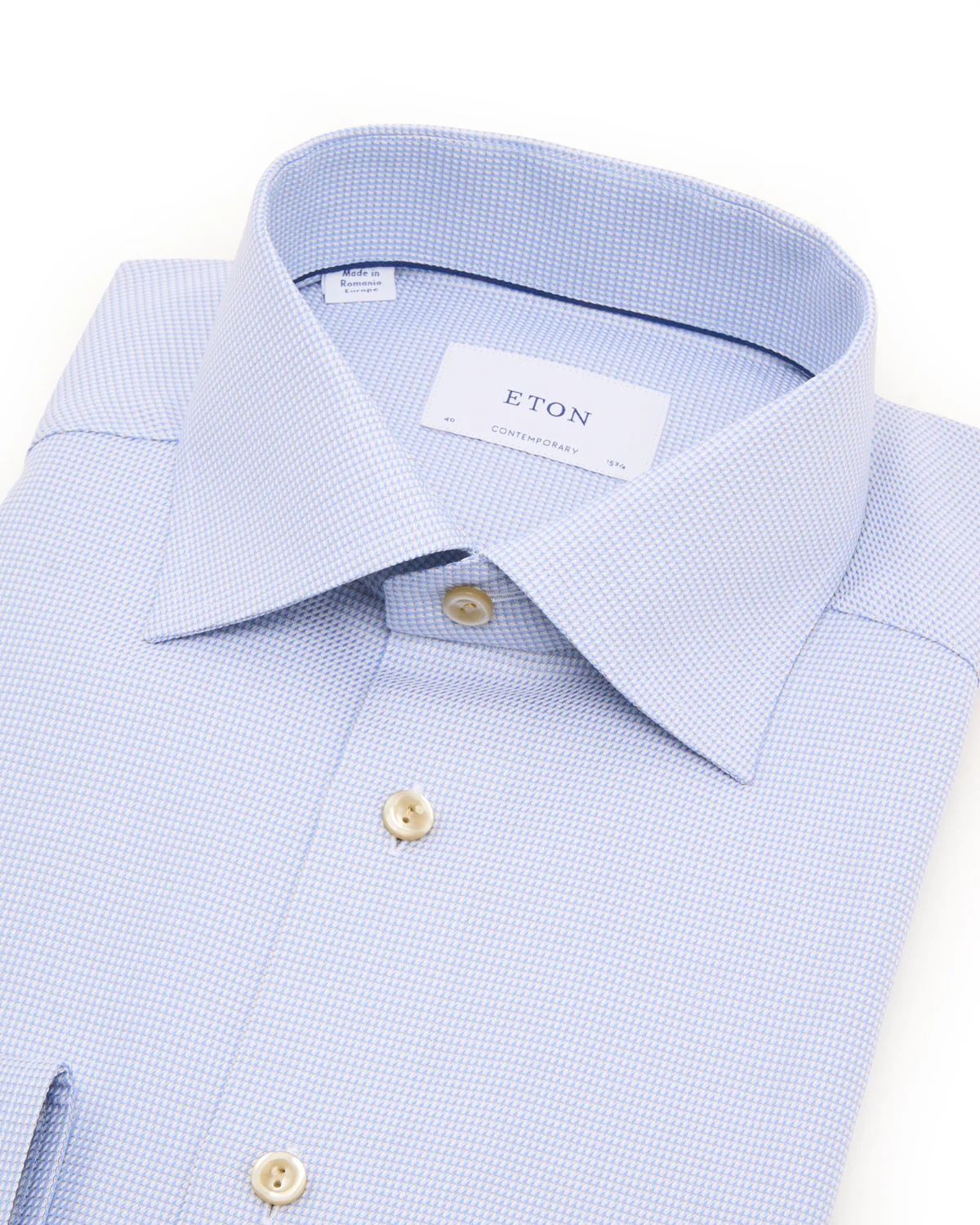 Semi Solid Signature Twill Contemporary Shirt - Image 2