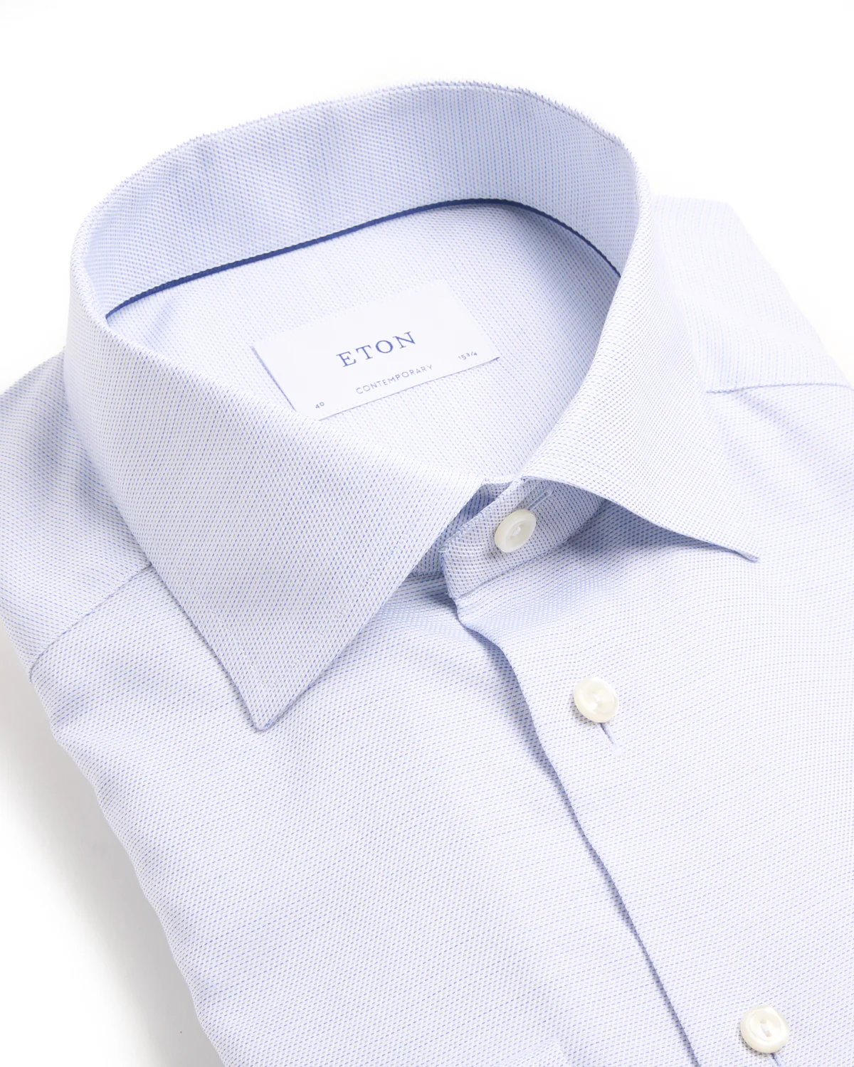 Semi Solid Twill Contemporary Shirt - Image 2