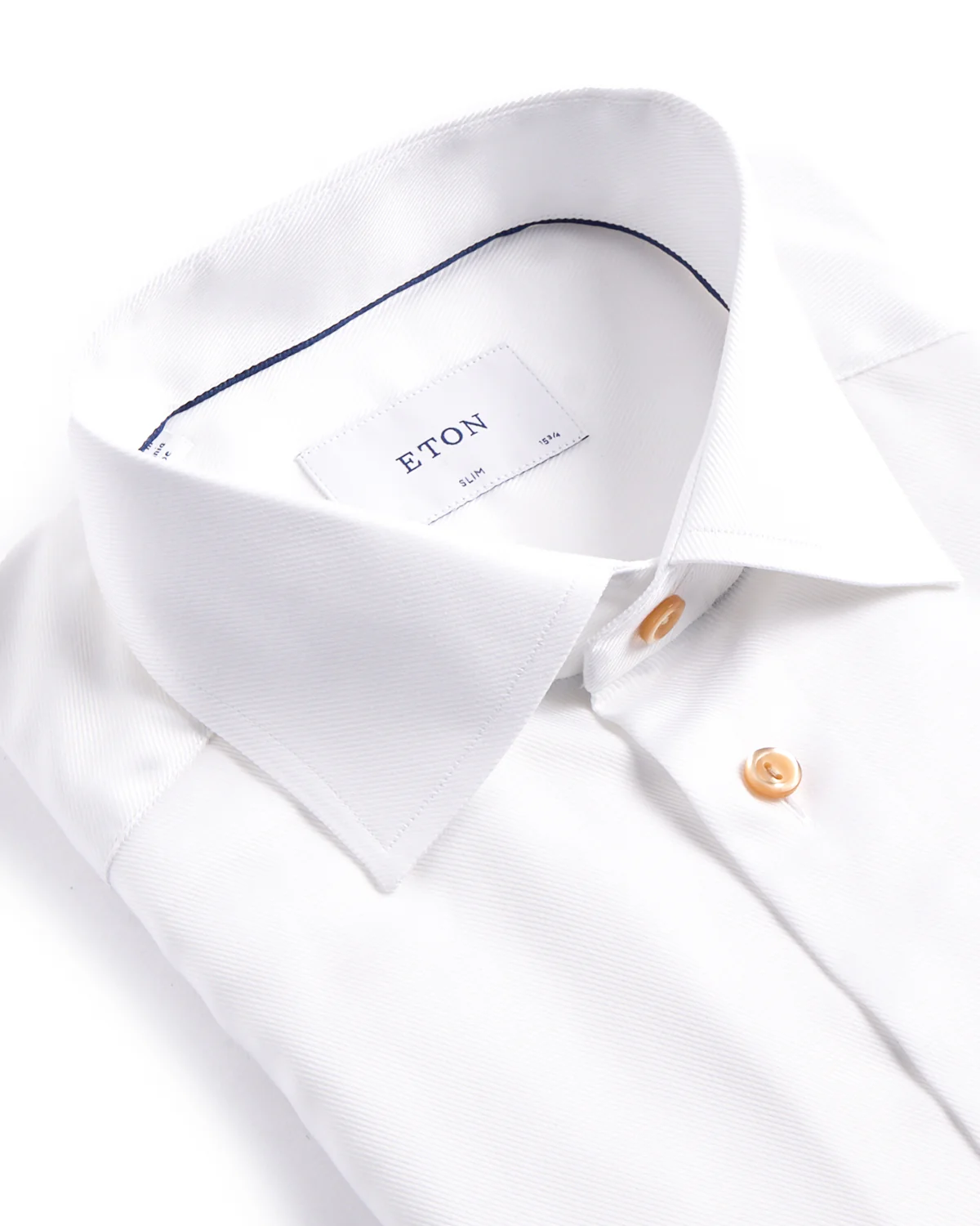 Semi Solid Twill Slim Shirt - Image 2