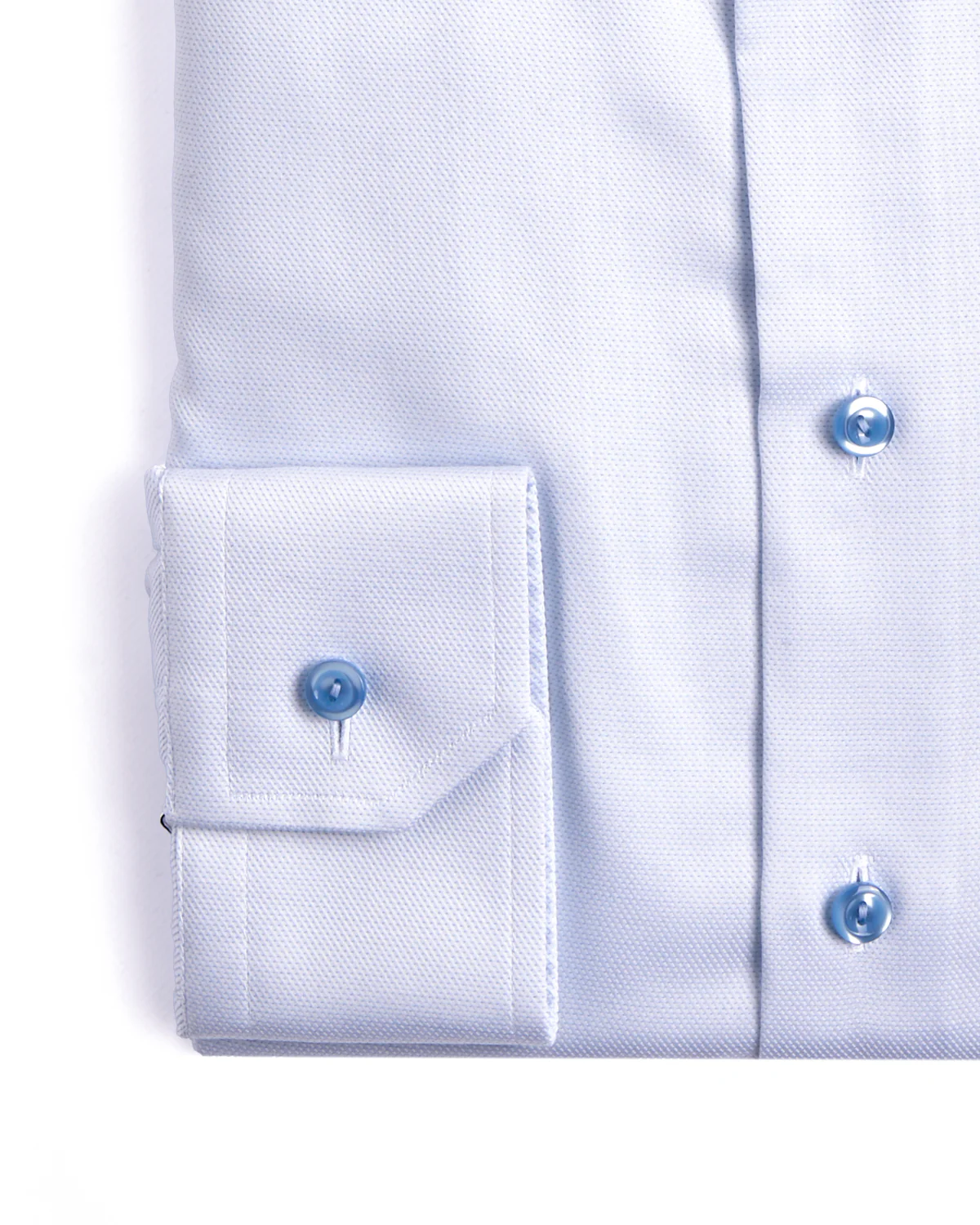 Semi Solid Twill Slim Shirt - Image 3