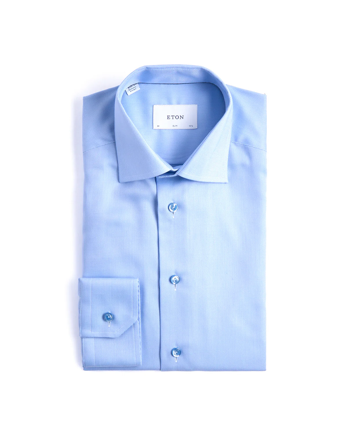 Semi-Solid Twill Slim Shirt
