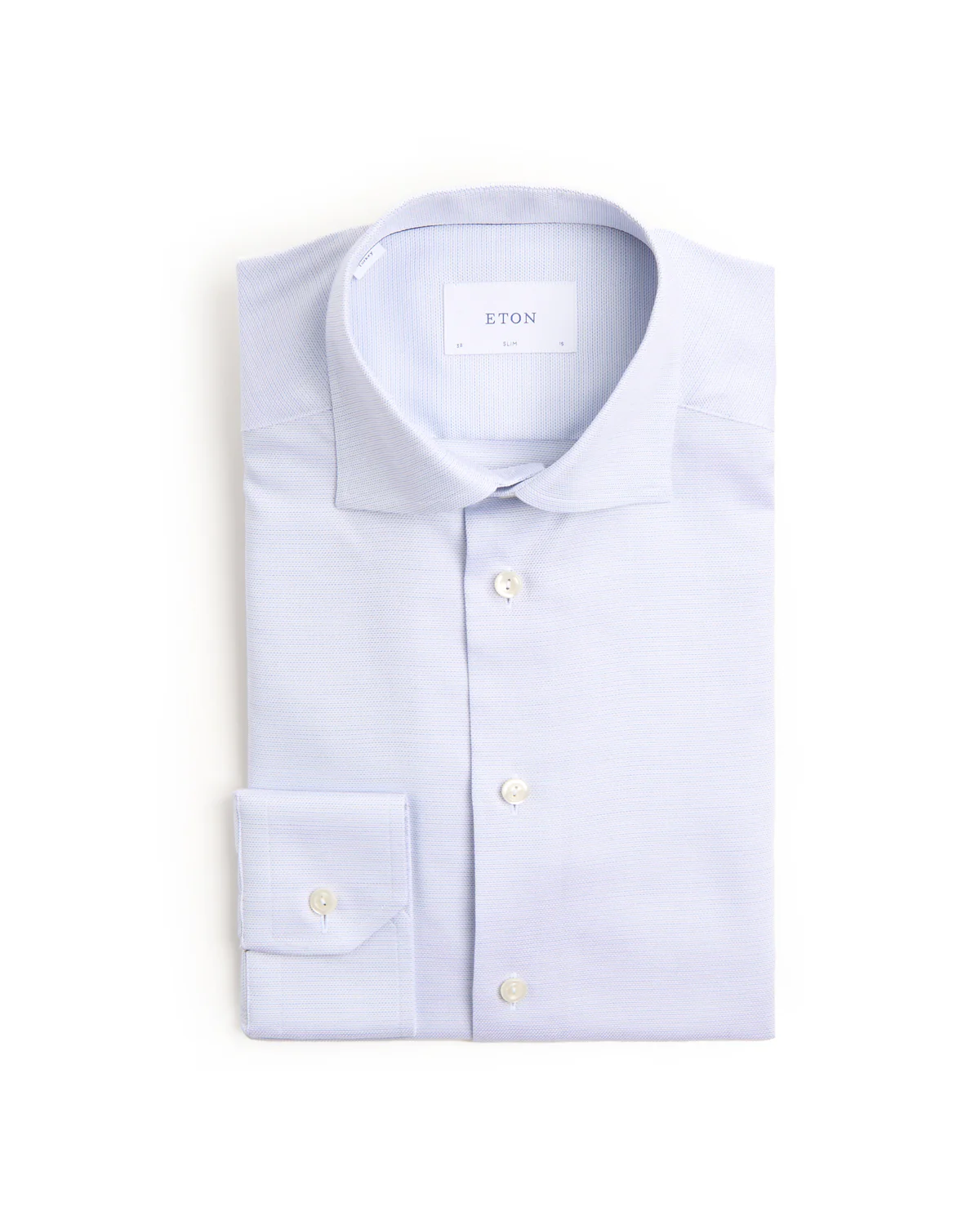 Semi Solid Twill Slim Shirt