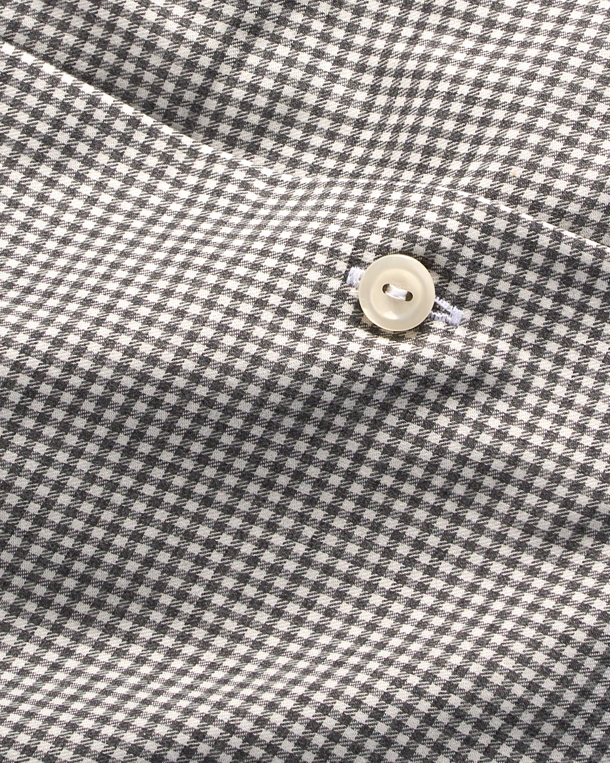 Slim Micro Check Signature Flannel Shirt - Image 4