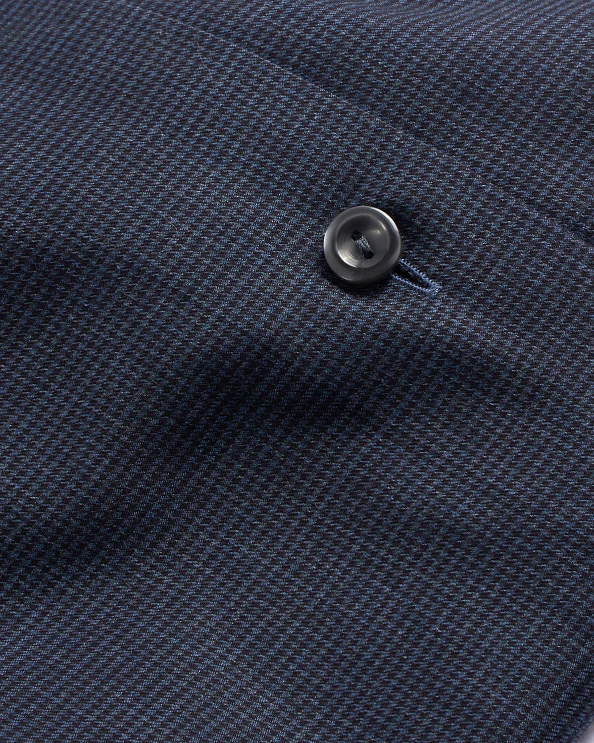 Slim Micro Houndstooth Flannel Shirt - Image 4