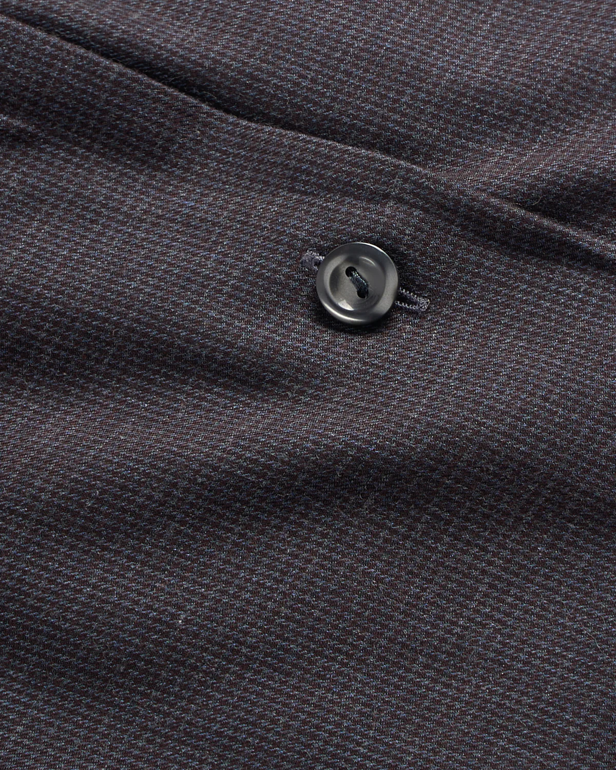 Slim Micro Houndstooth Flannel Shirt - Image 4