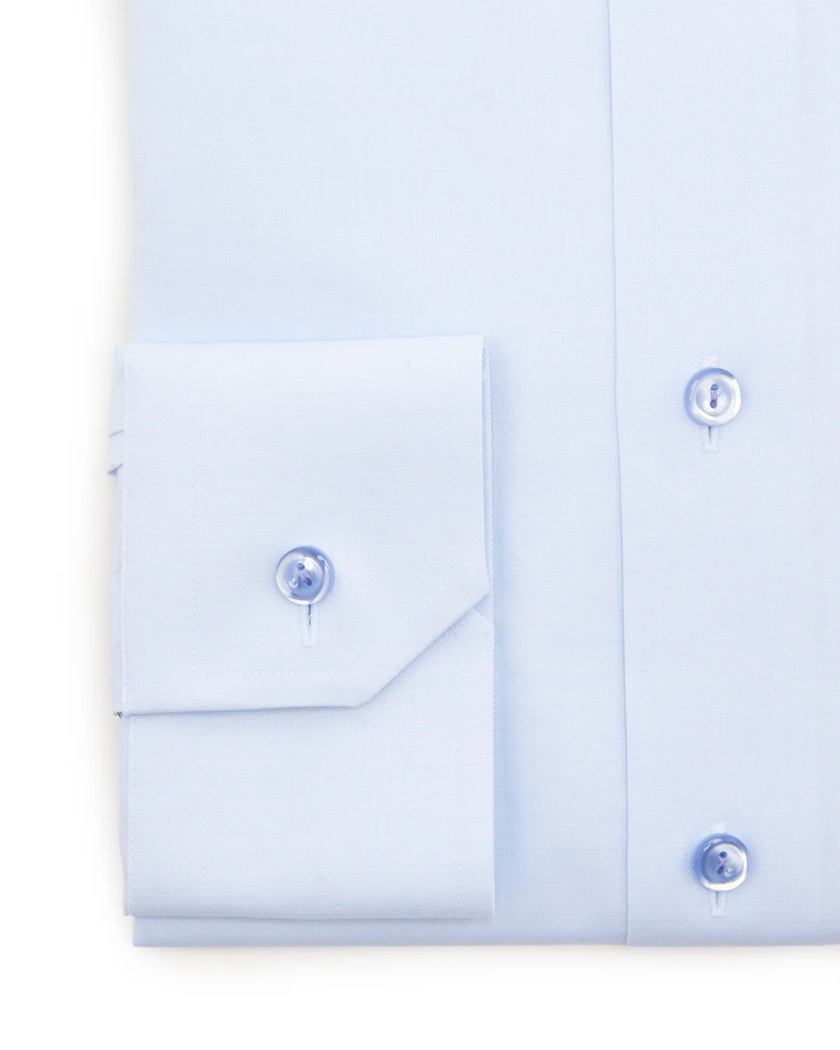 Solid Cotton & Tencel Contemporary Shirt - Image 3