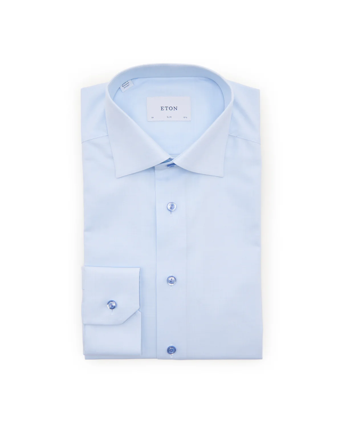 Solid Cotton & Tencel Slim Shirt
