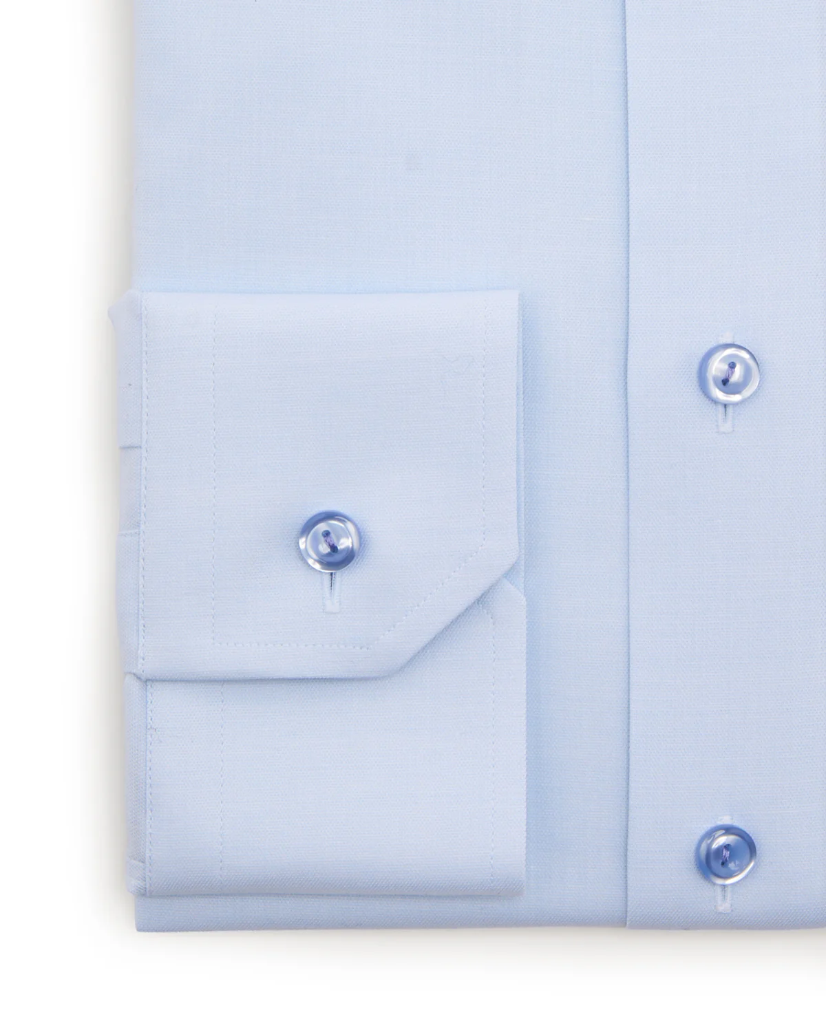 Solid Cotton & Tencel Slim Shirt - Image 3