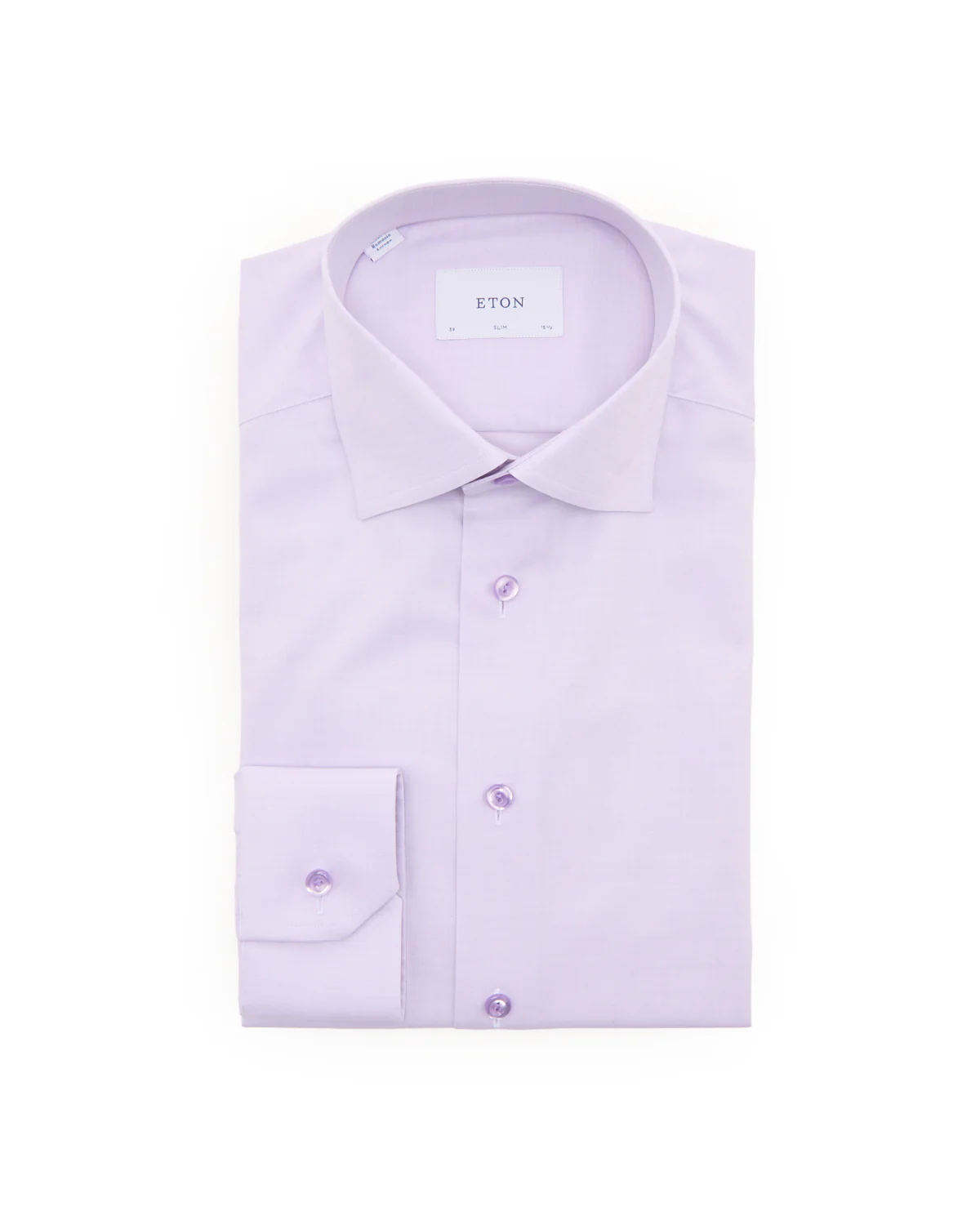 Solid Cotton & Tencel Slim Shirt