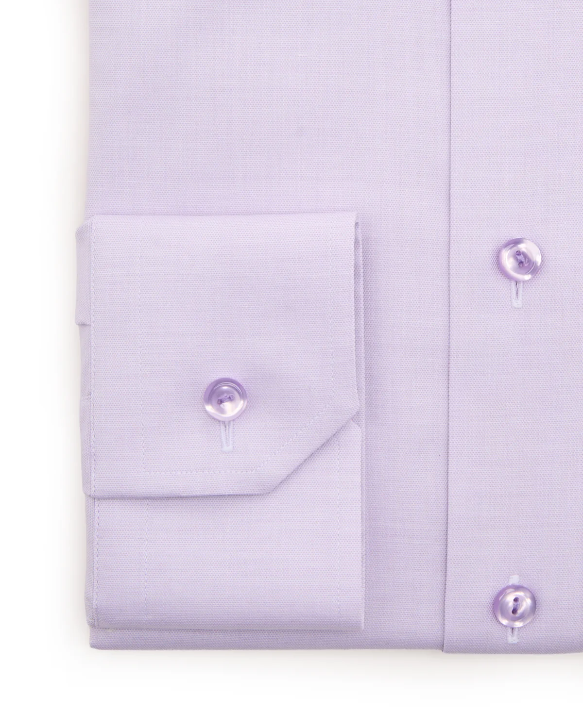 Solid Cotton & Tencel Slim Shirt - Image 3
