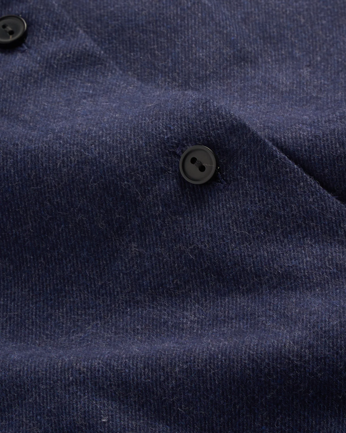 Solid Flannel Casual Fit Shirt - Image 4