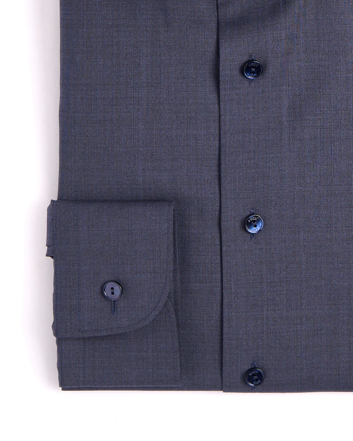 Solid Merino Wide Spread Contempoary Shirt - Image 3