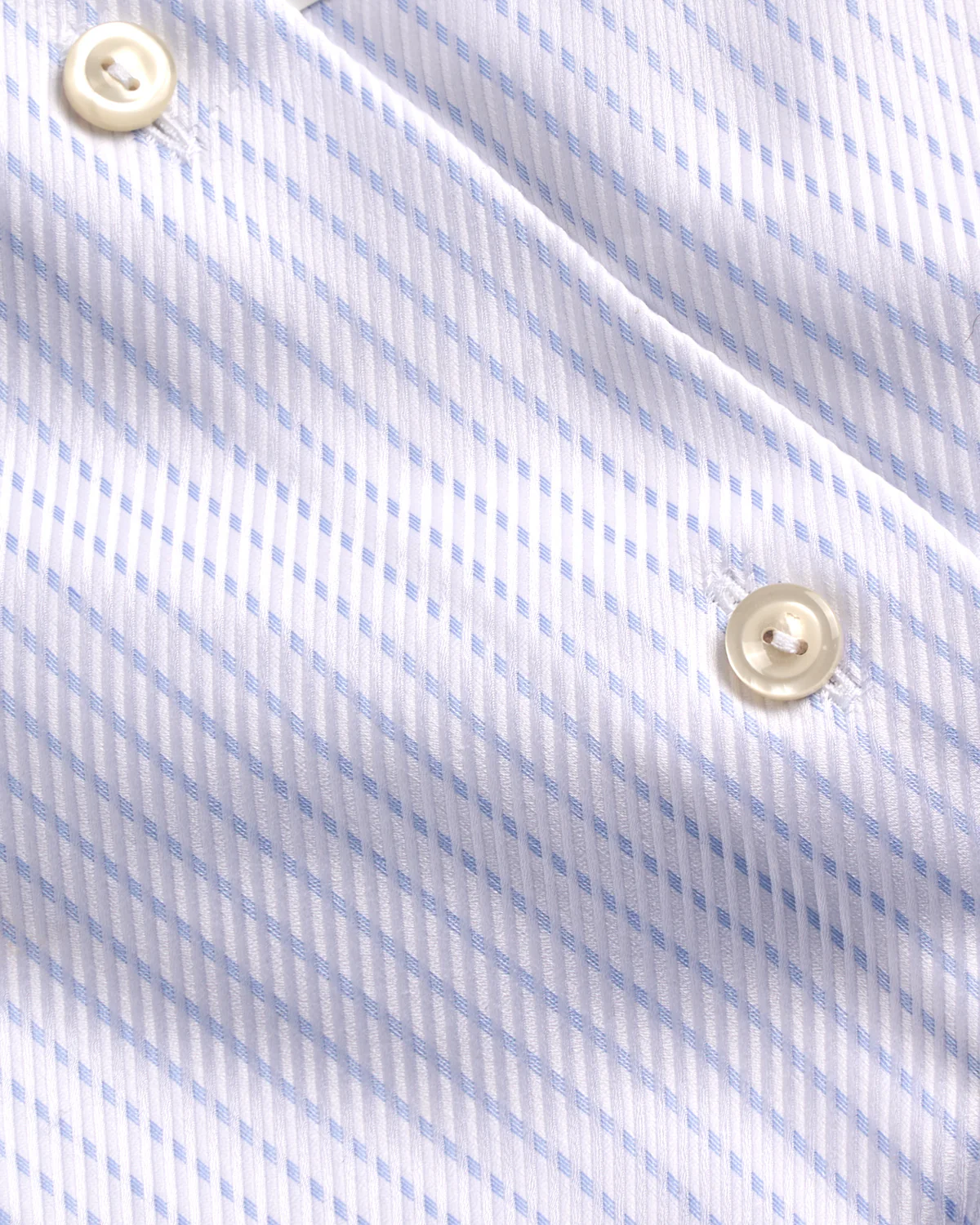 Striped Slim Fit King Twill Shirt Cut Away Collar - Image 4