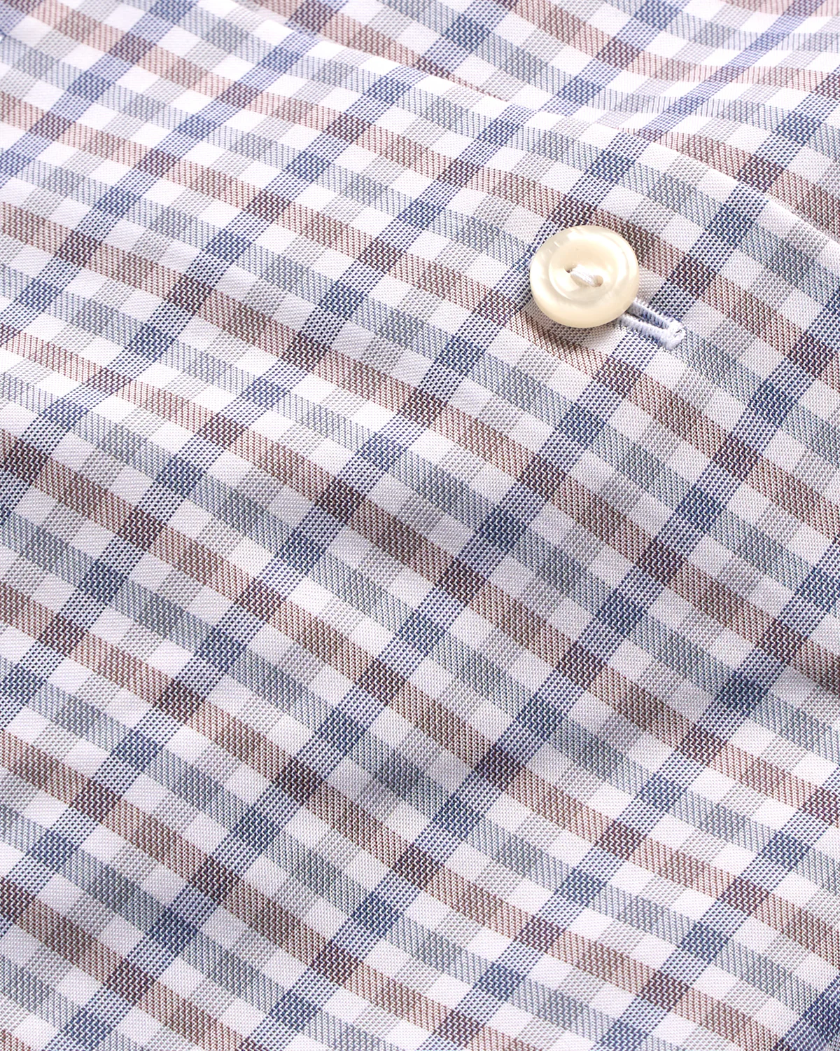 Three Colour Check Contemporary Shirt - Image 4