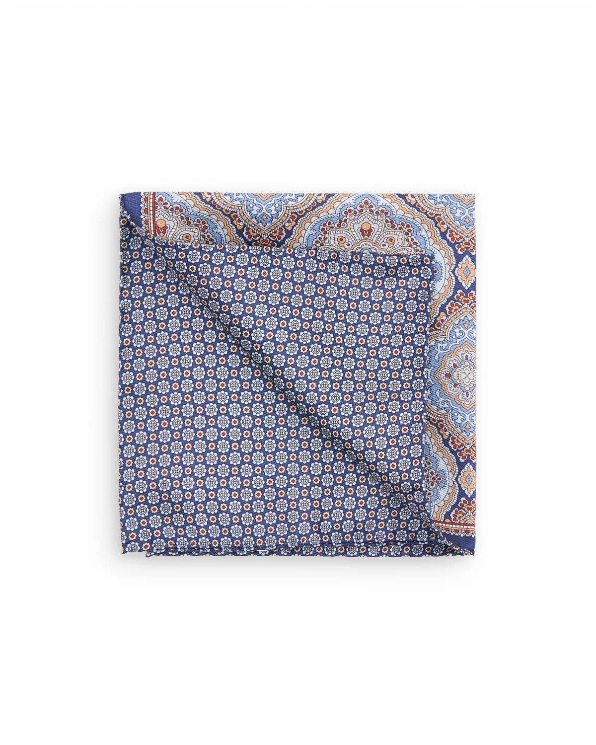 Two-Face Silk Pocket Square - Image 2