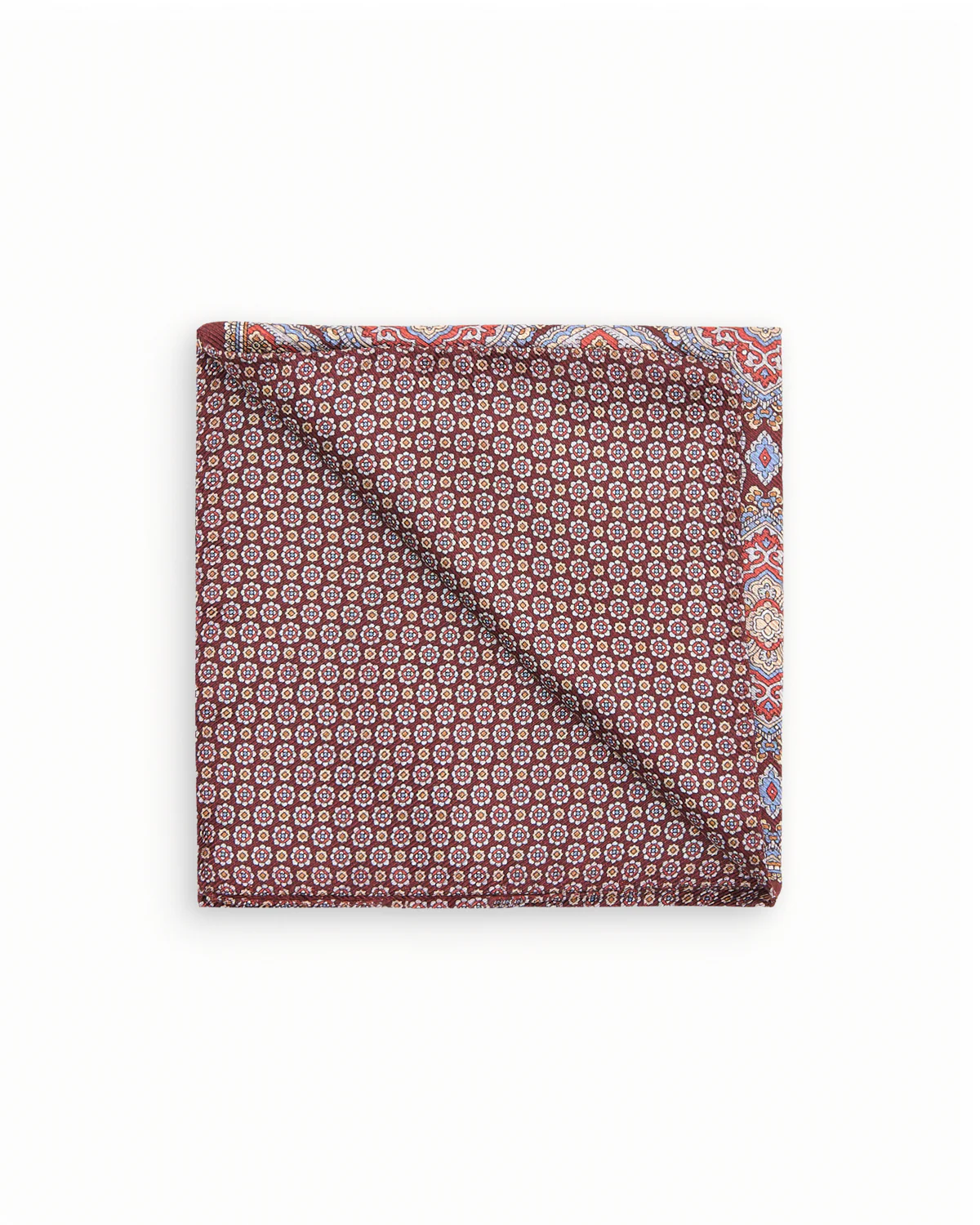 Two-Face Silk Pocket Square - Image 2