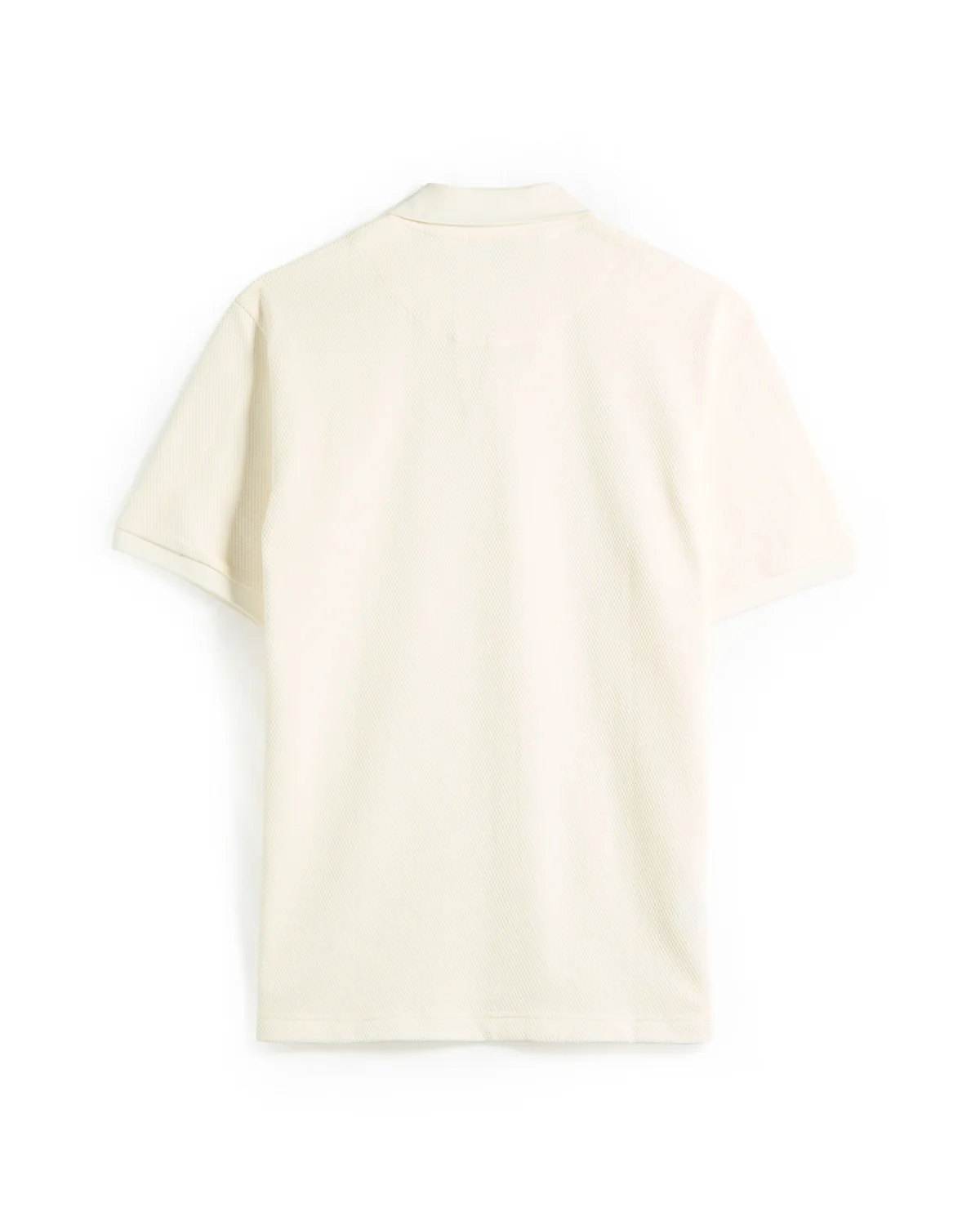 Waffle Weave Johnny Collar Polo - Image 3