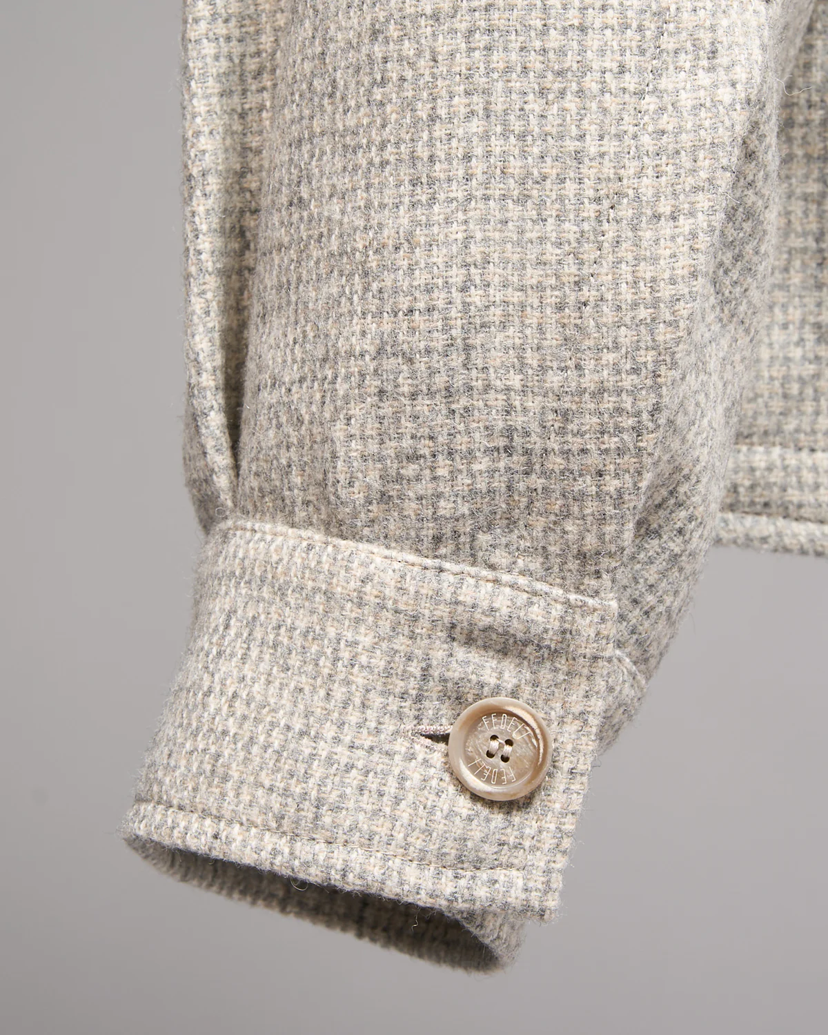 Alpaca Wool 'Chester' Shirt Jacket - Image 3
