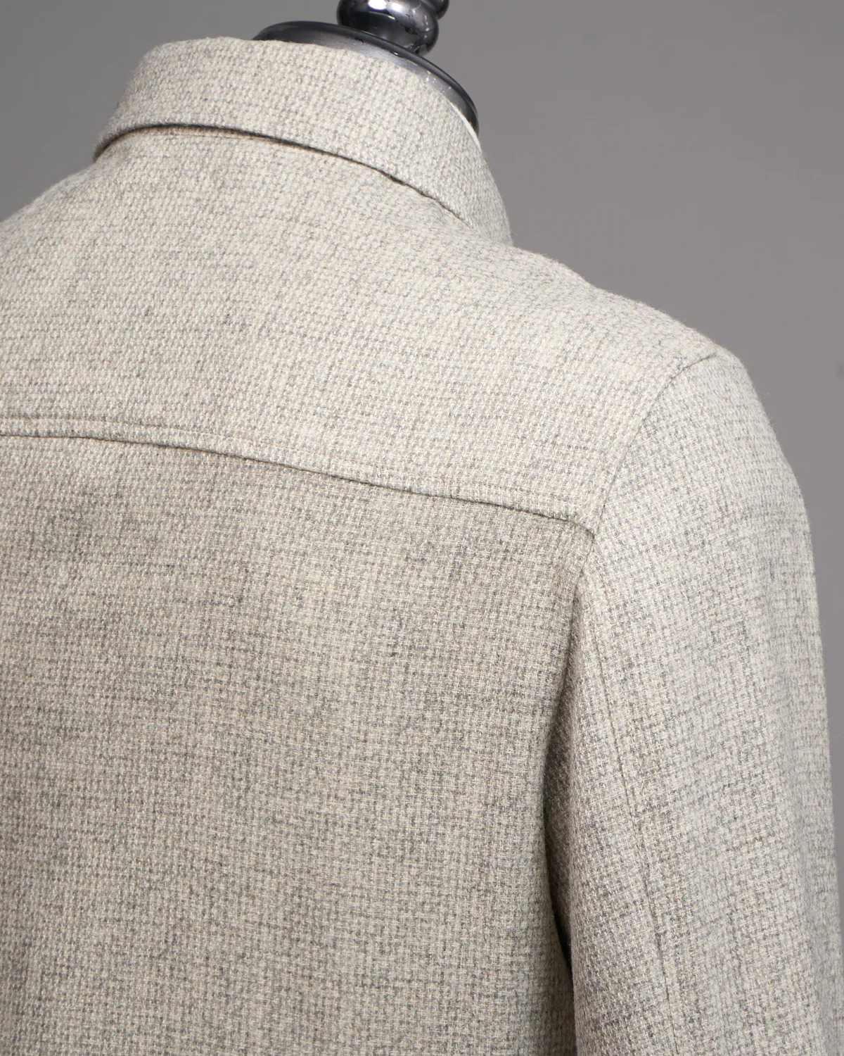 Alpaca Wool 'Chester' Shirt Jacket - Image 4