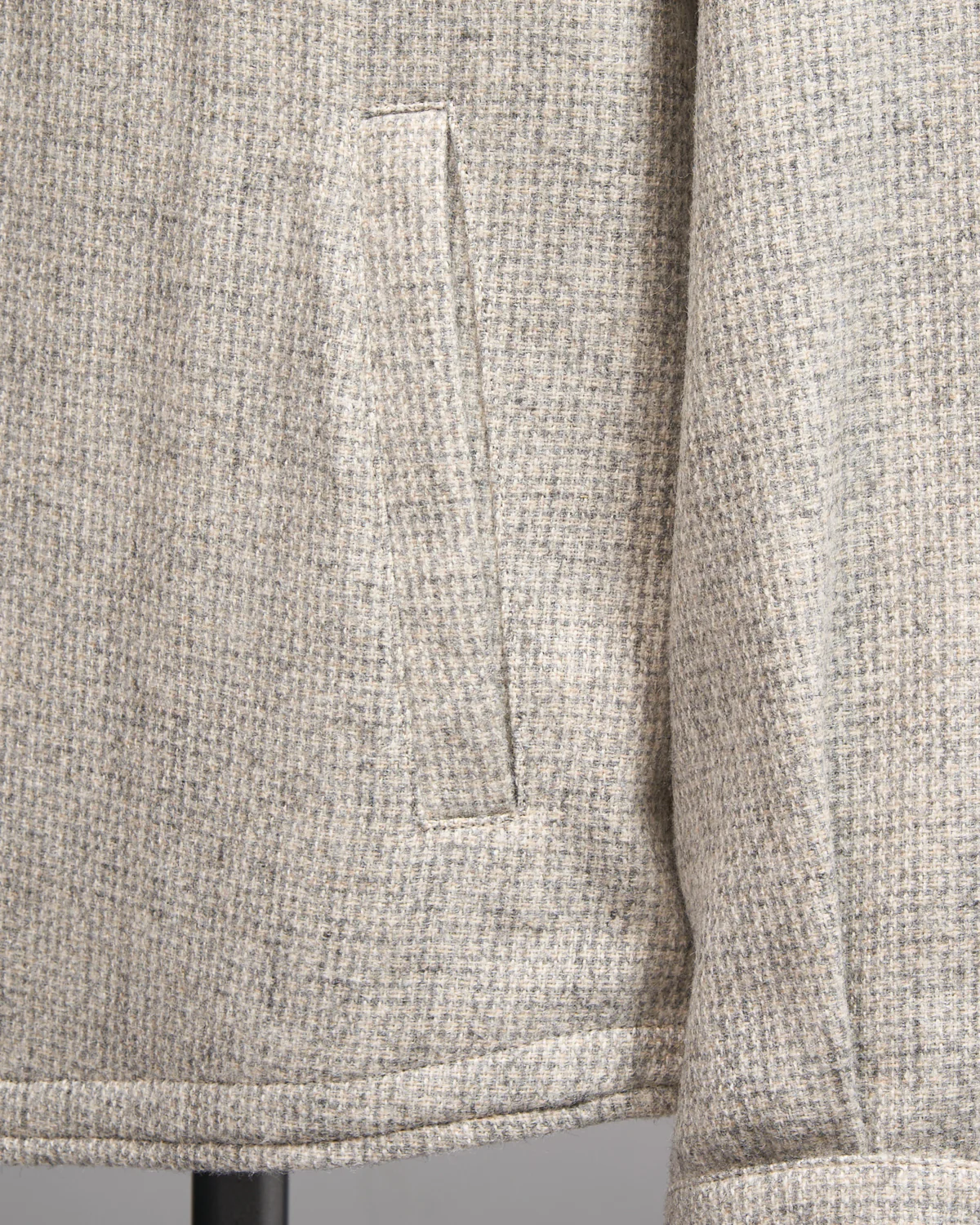 Alpaca Wool 'Chester' Shirt Jacket - Image 6