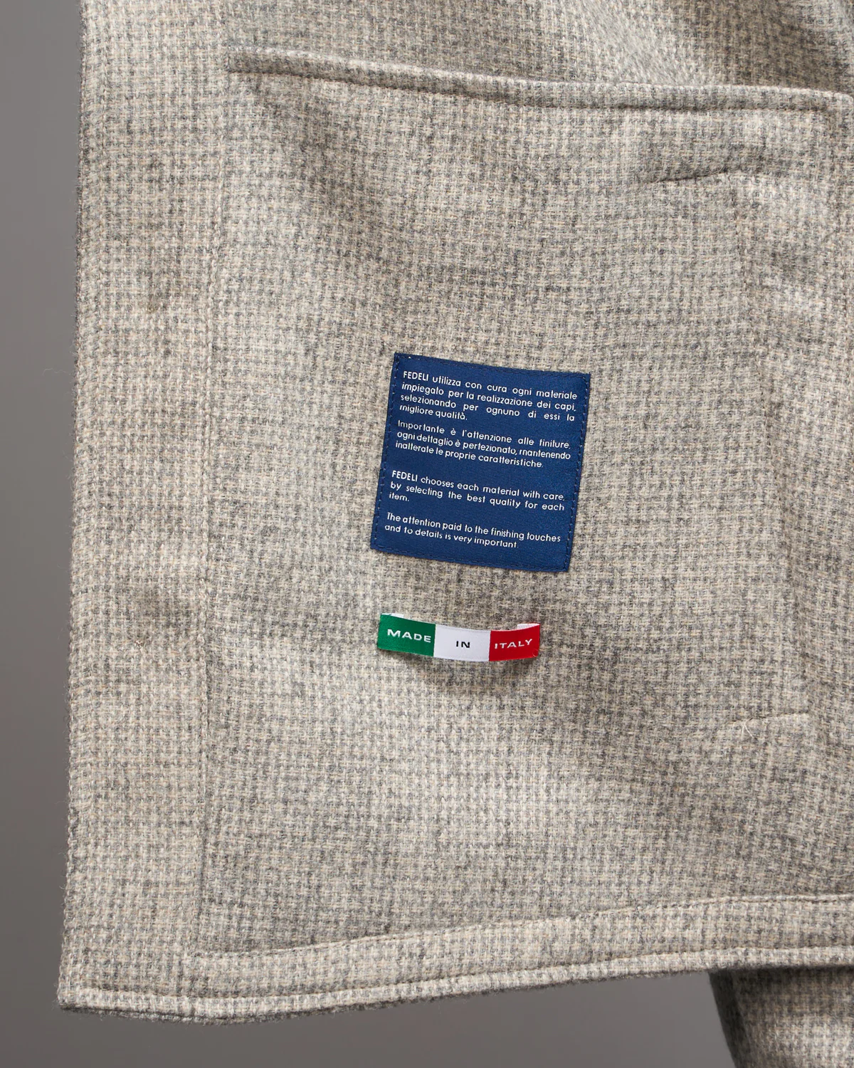 Alpaca Wool 'Chester' Shirt Jacket - Image 7