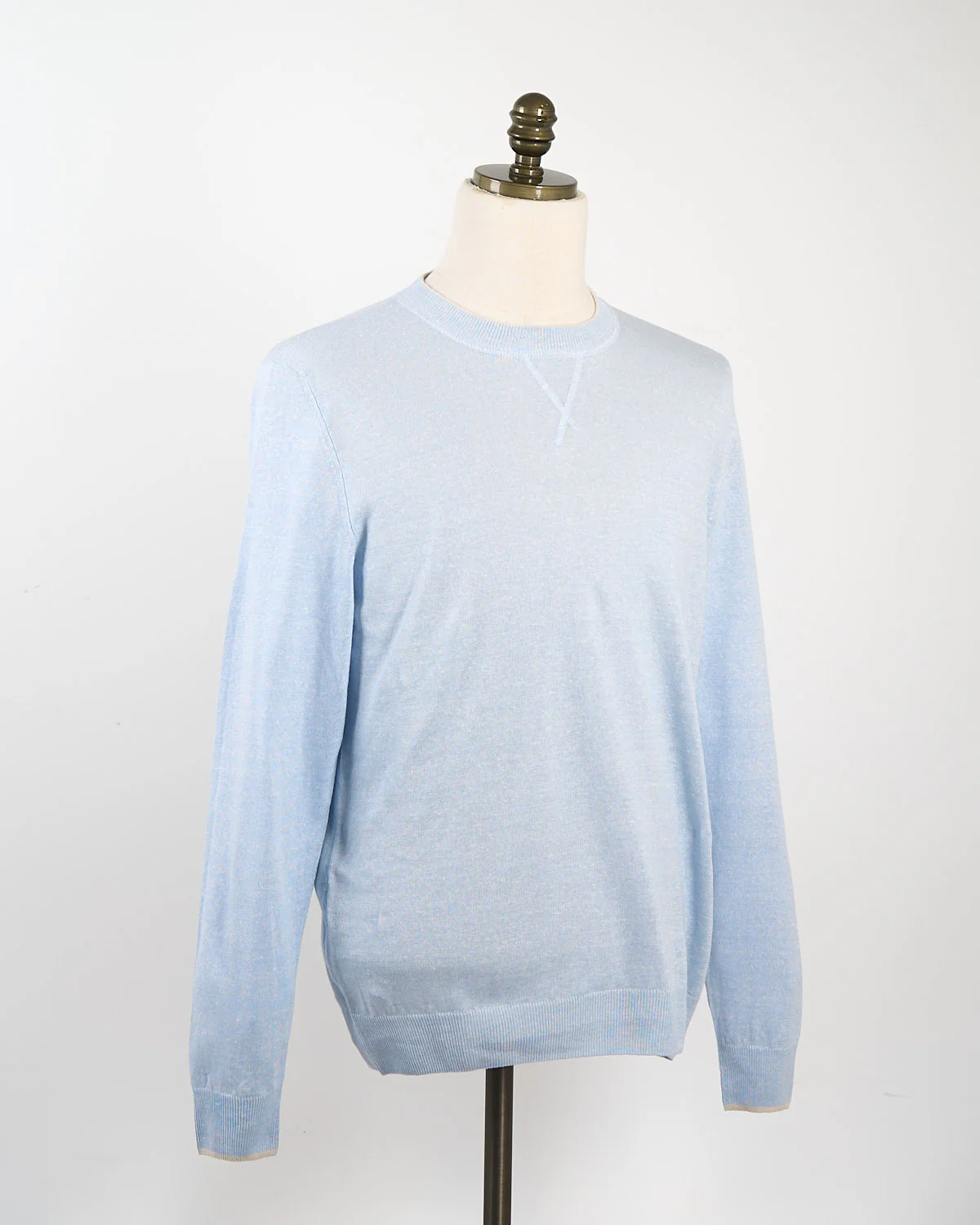 David Irlanda Linen-Cotton Sweater
