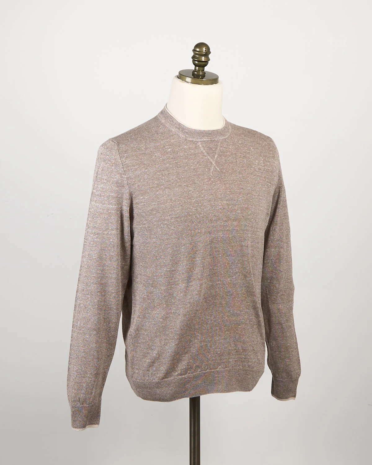 David Irlanda Linen-Cotton Sweater