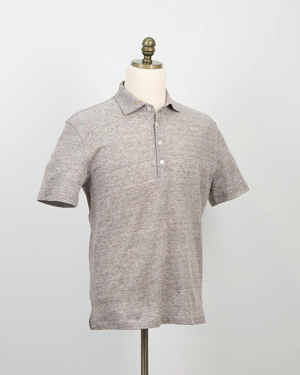 Quattro Piquet Lino Melange Polo